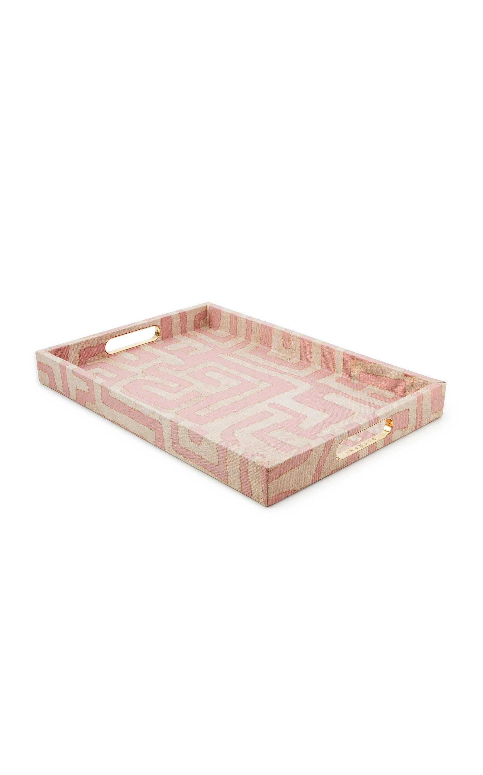 Shop St. Frank Large Tray In Light Pink