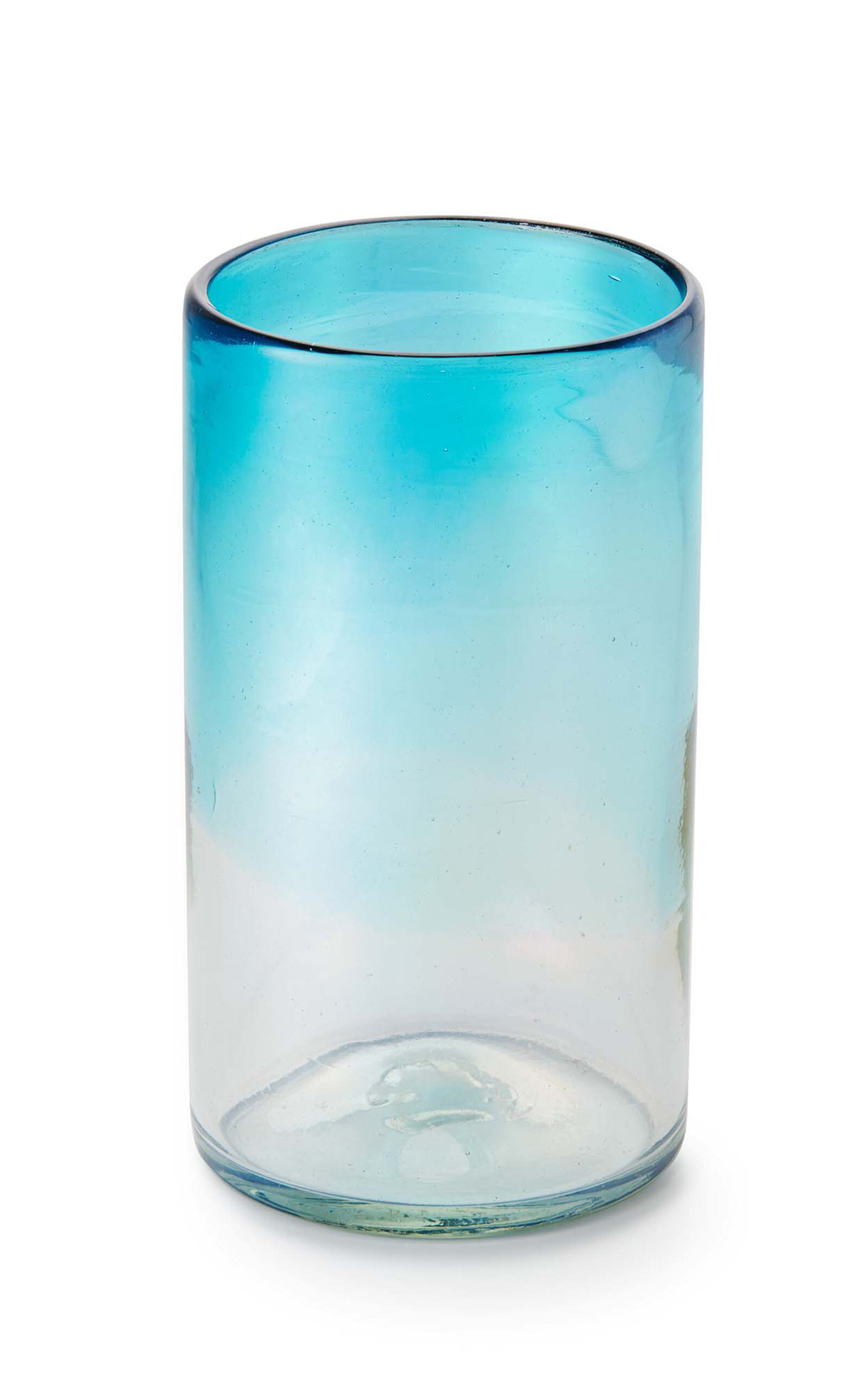 Shop St. Frank Glass Highball In Turquoise