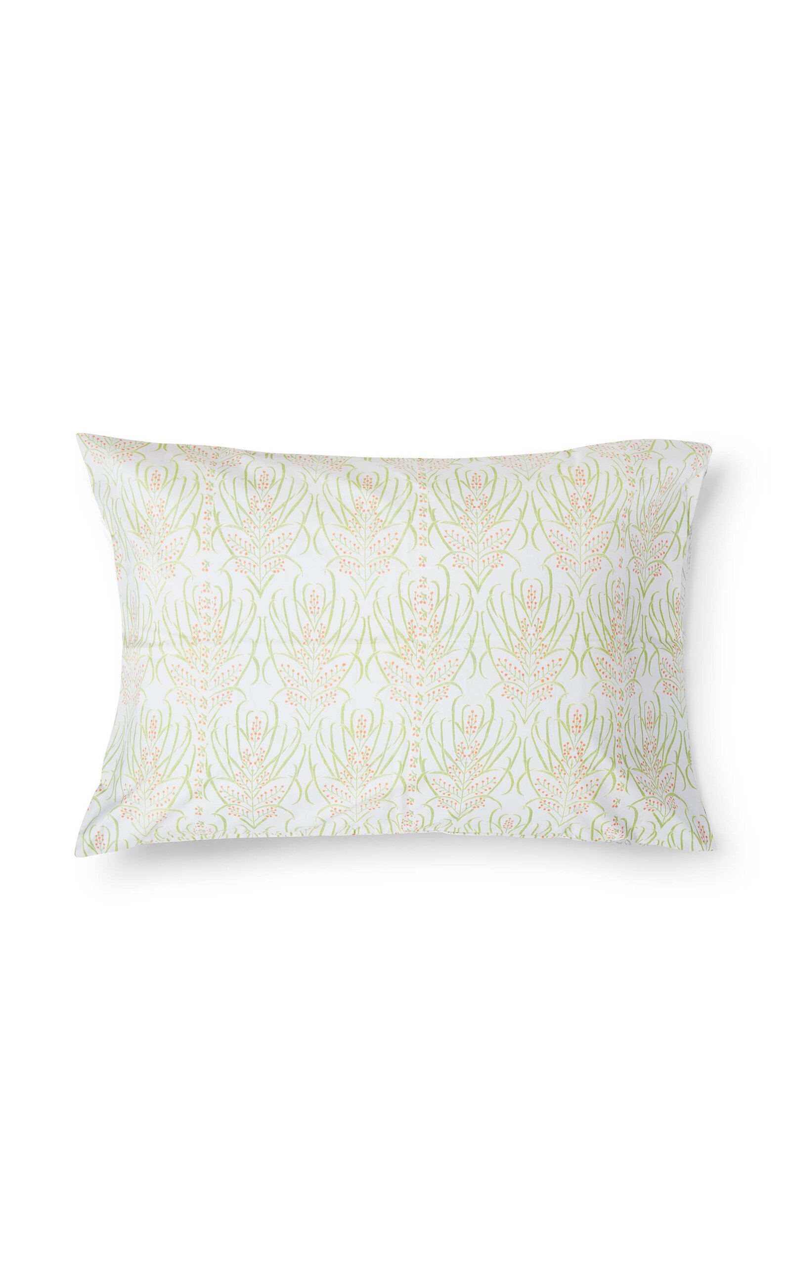 St. Frank Suzani Vines Cotton King Pillowcase Set - Green