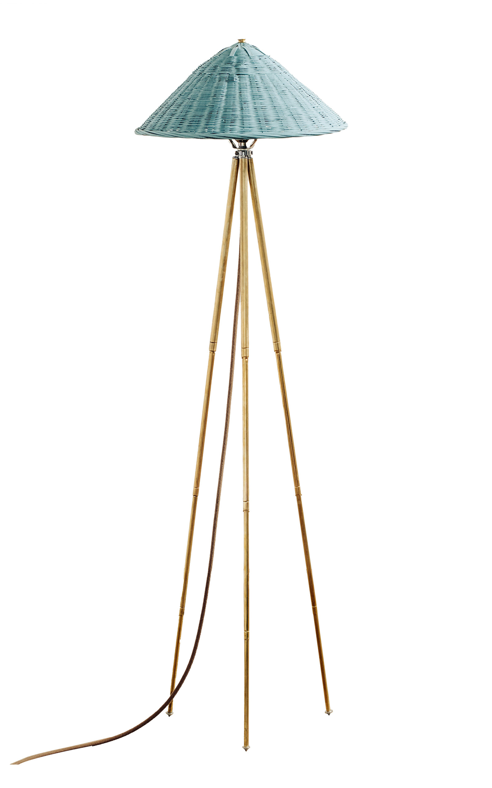 Tennant New York Horst Tripod Lamp In Blue