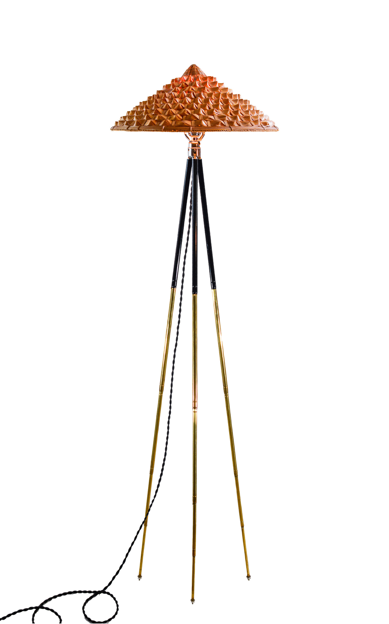 Tennant New York Horst Tripod Lamp - Tan