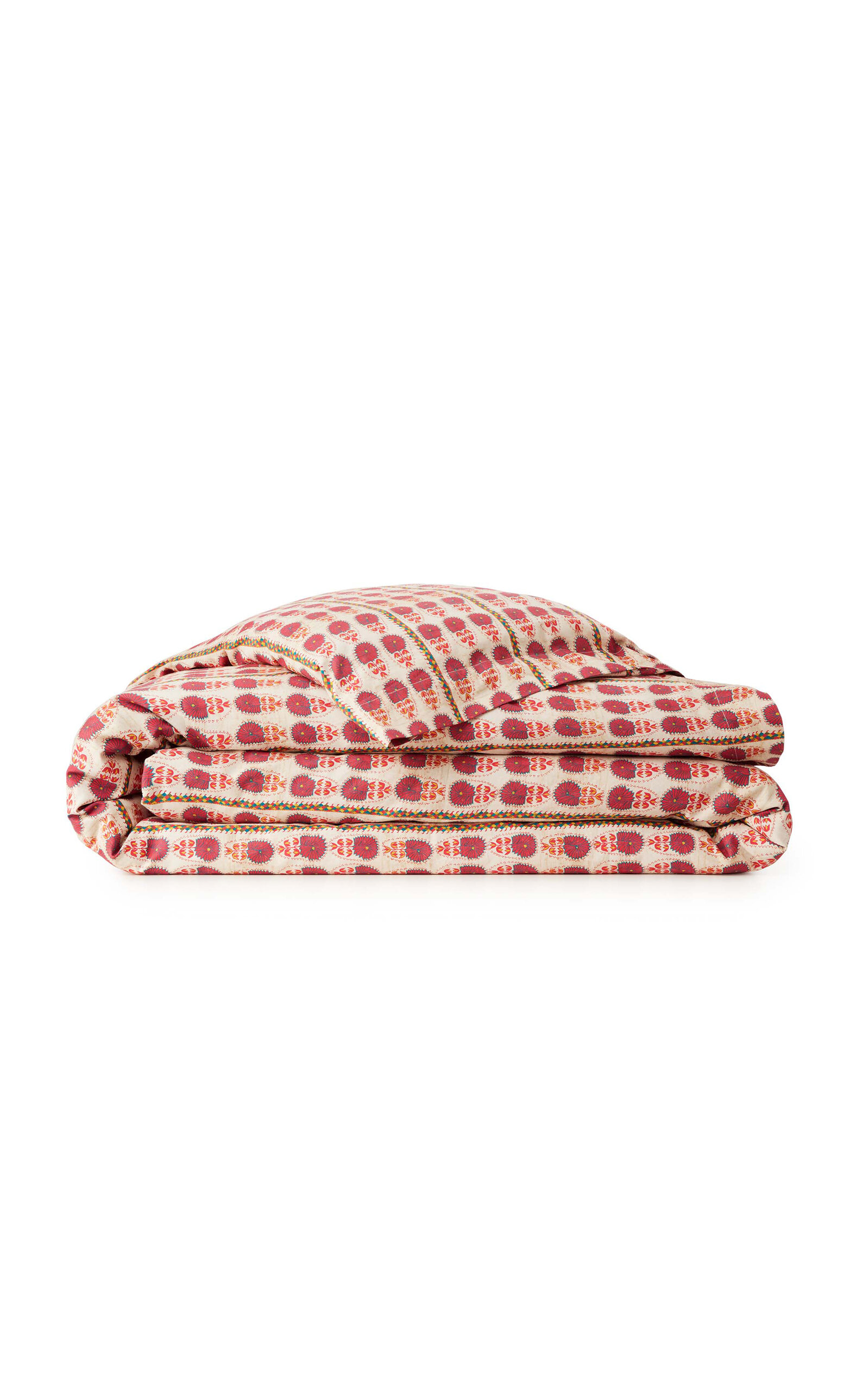 ST. FRANK SUZANI DAISY COTTON KING/CAL KING DUVET COVER