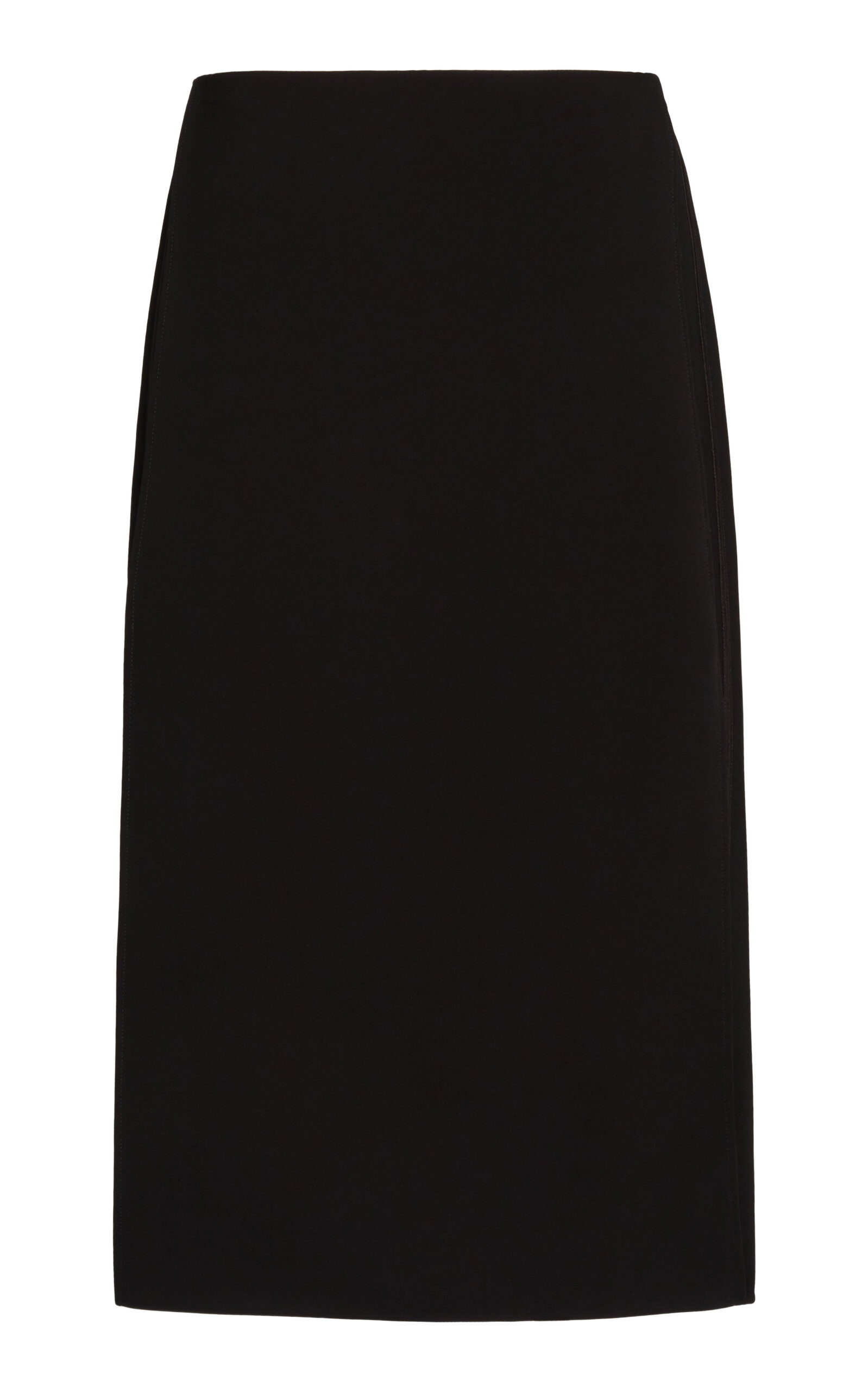 Courrèges Llusion Drape Skirt In Black