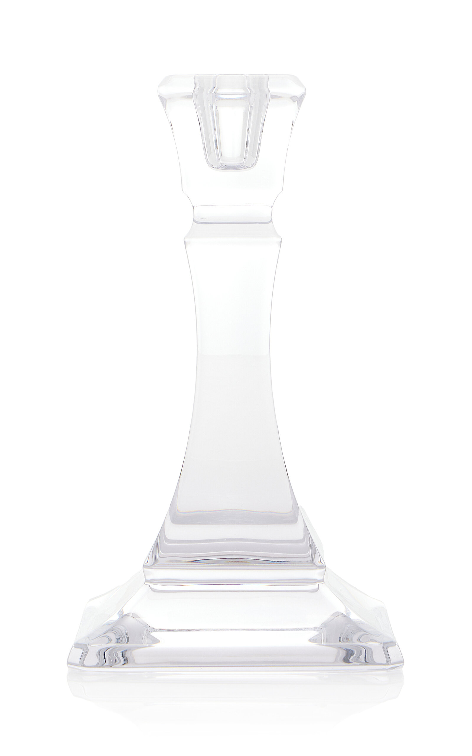 Shop Tiffany & Co Crystal Candlestick In Clear