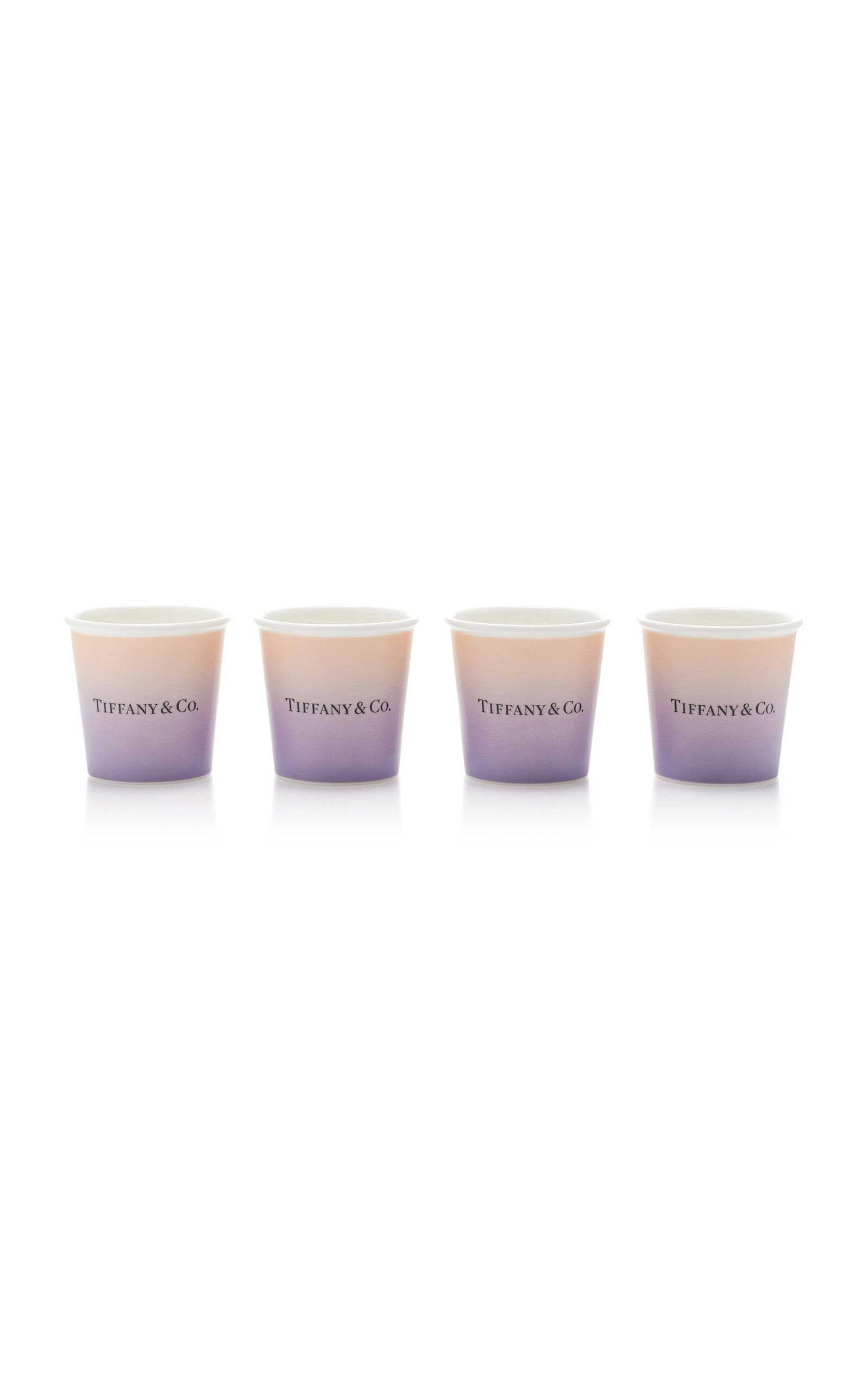 Tiffany & Co. Exclusive Set-of-Four Bone China Espresso Cups - Multi