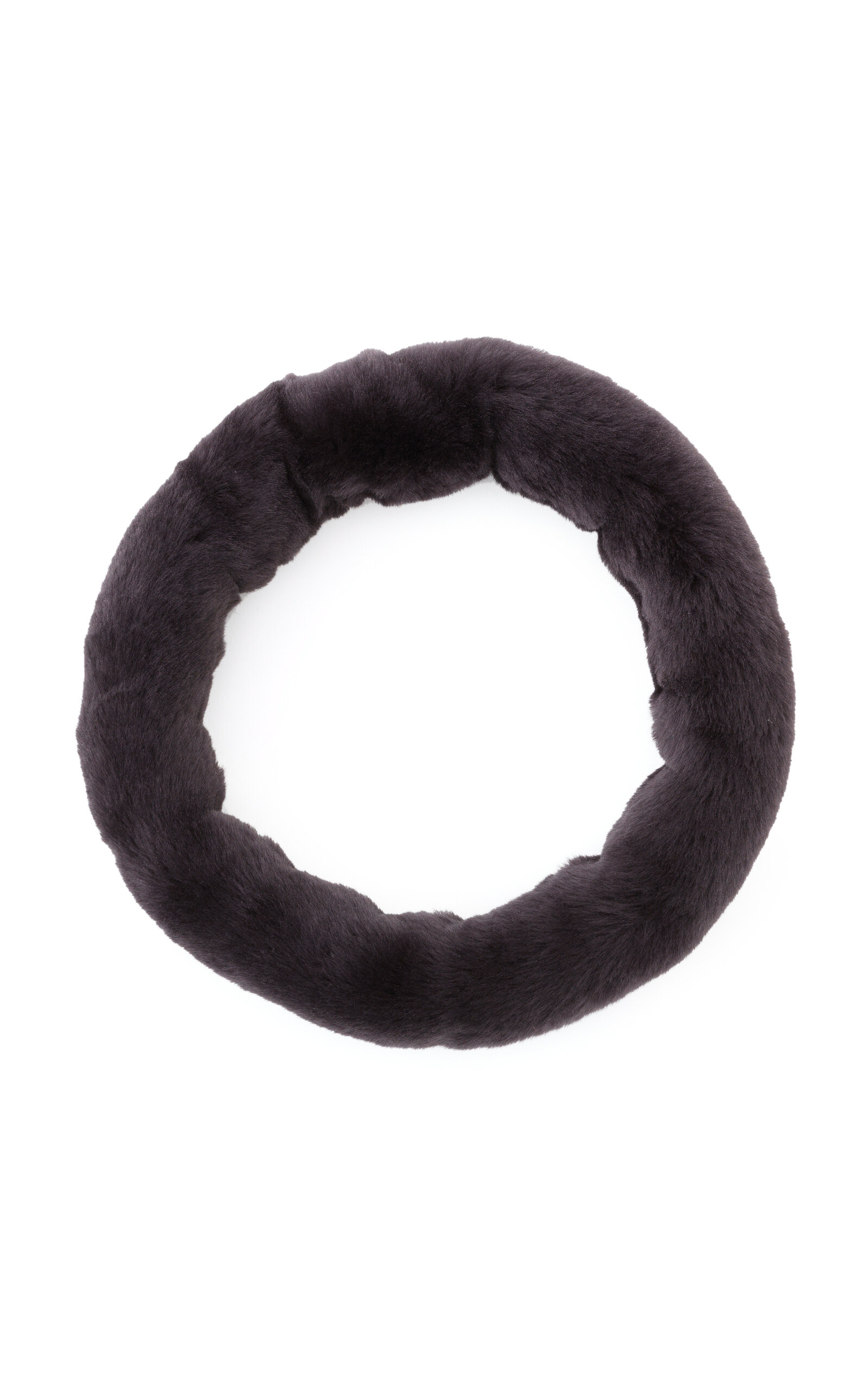 Chloé Shearling Hat In Mineral Ash