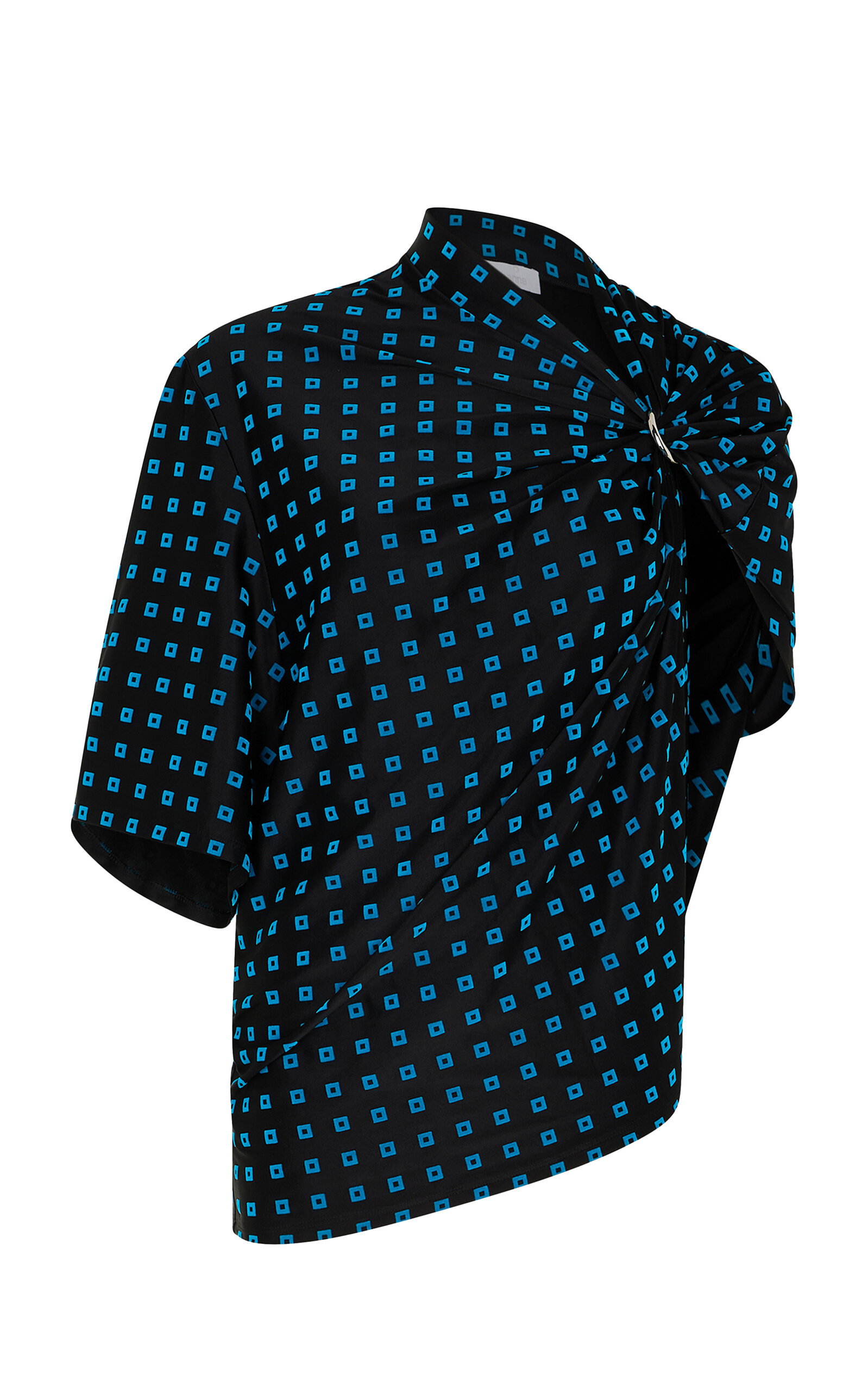 Shop Rabanne Knotted Top In Multi