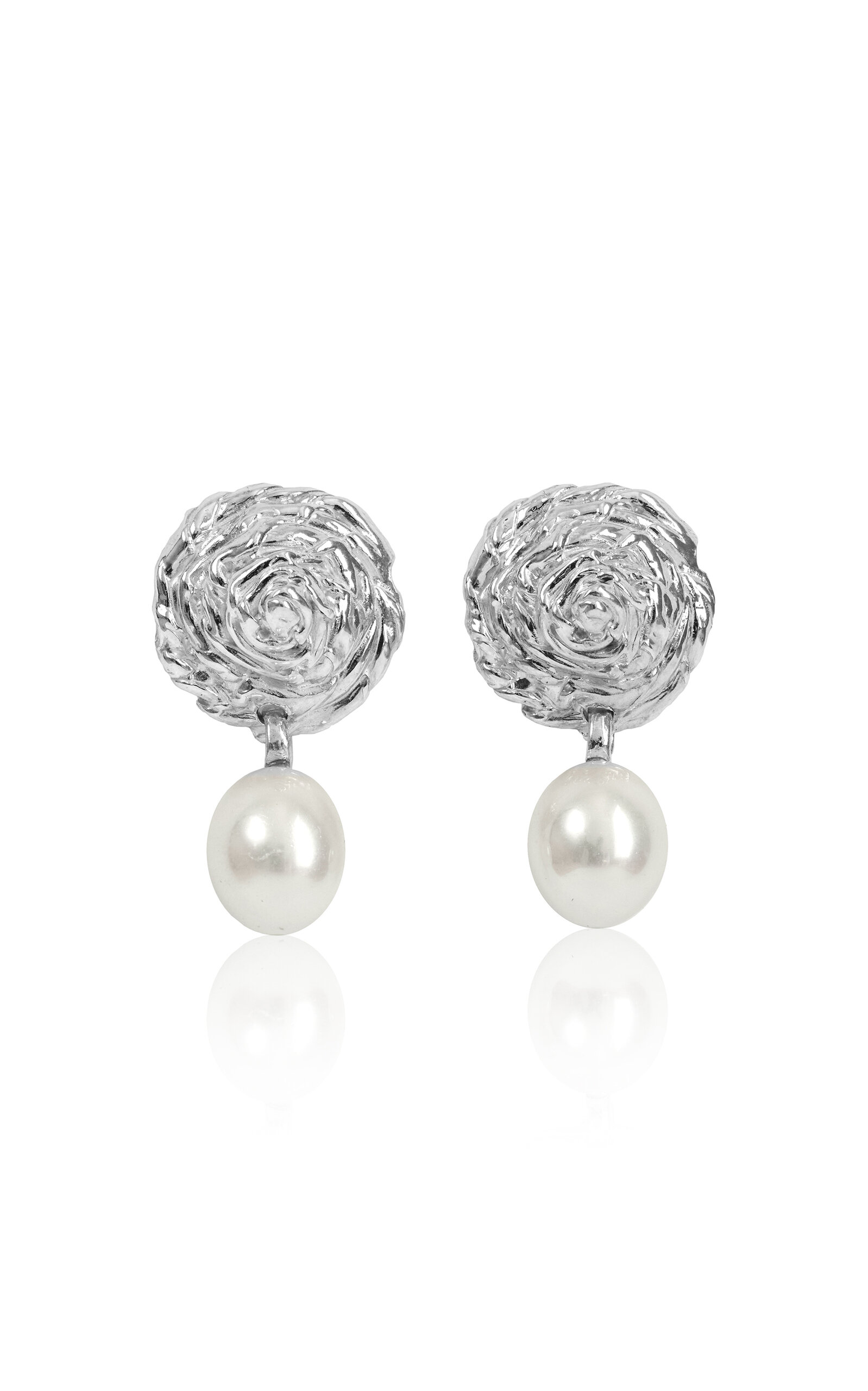 Corali Breton Pearl Sterling Silver Earrings