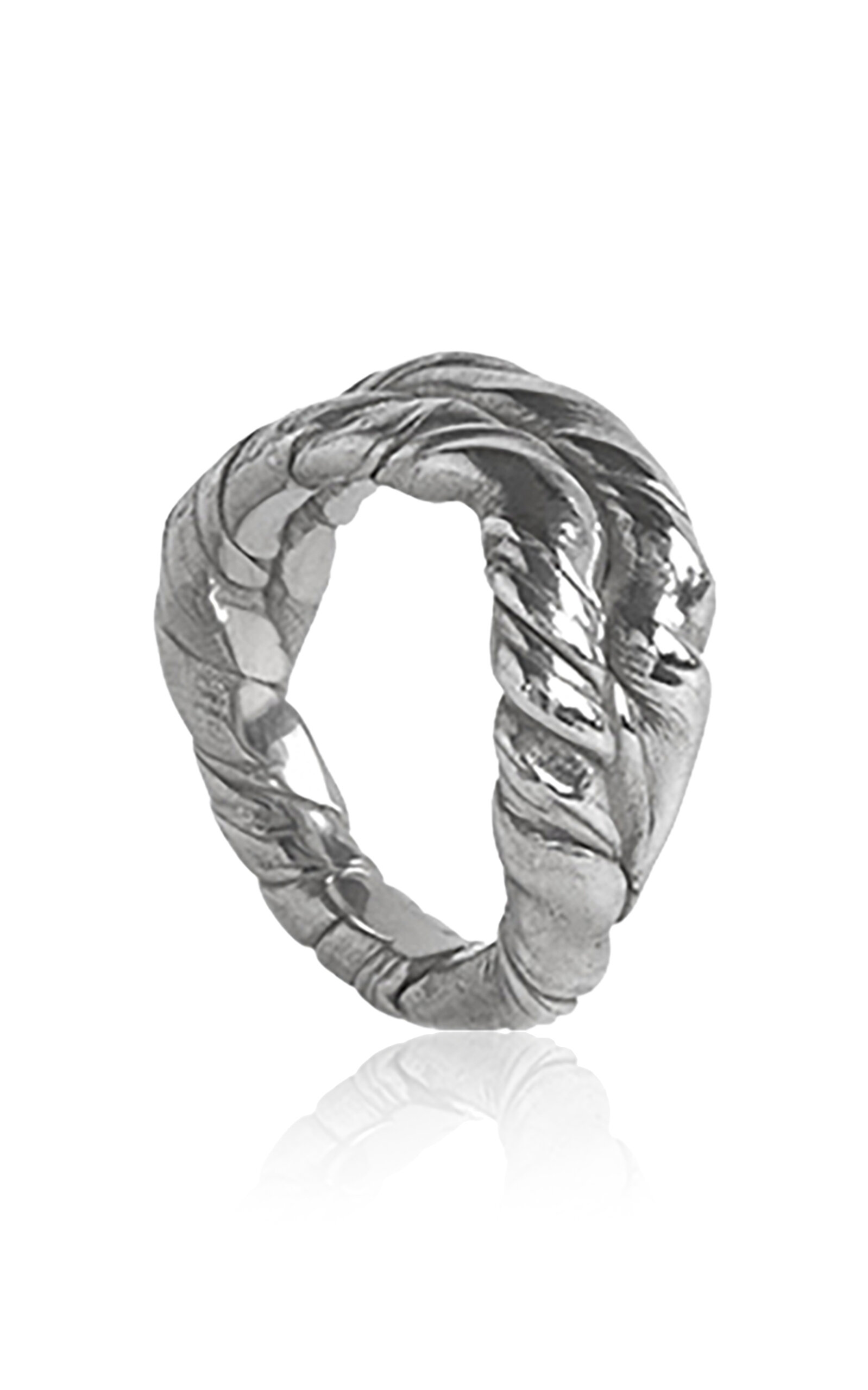 Corali Element Sterling Silver Double Ring