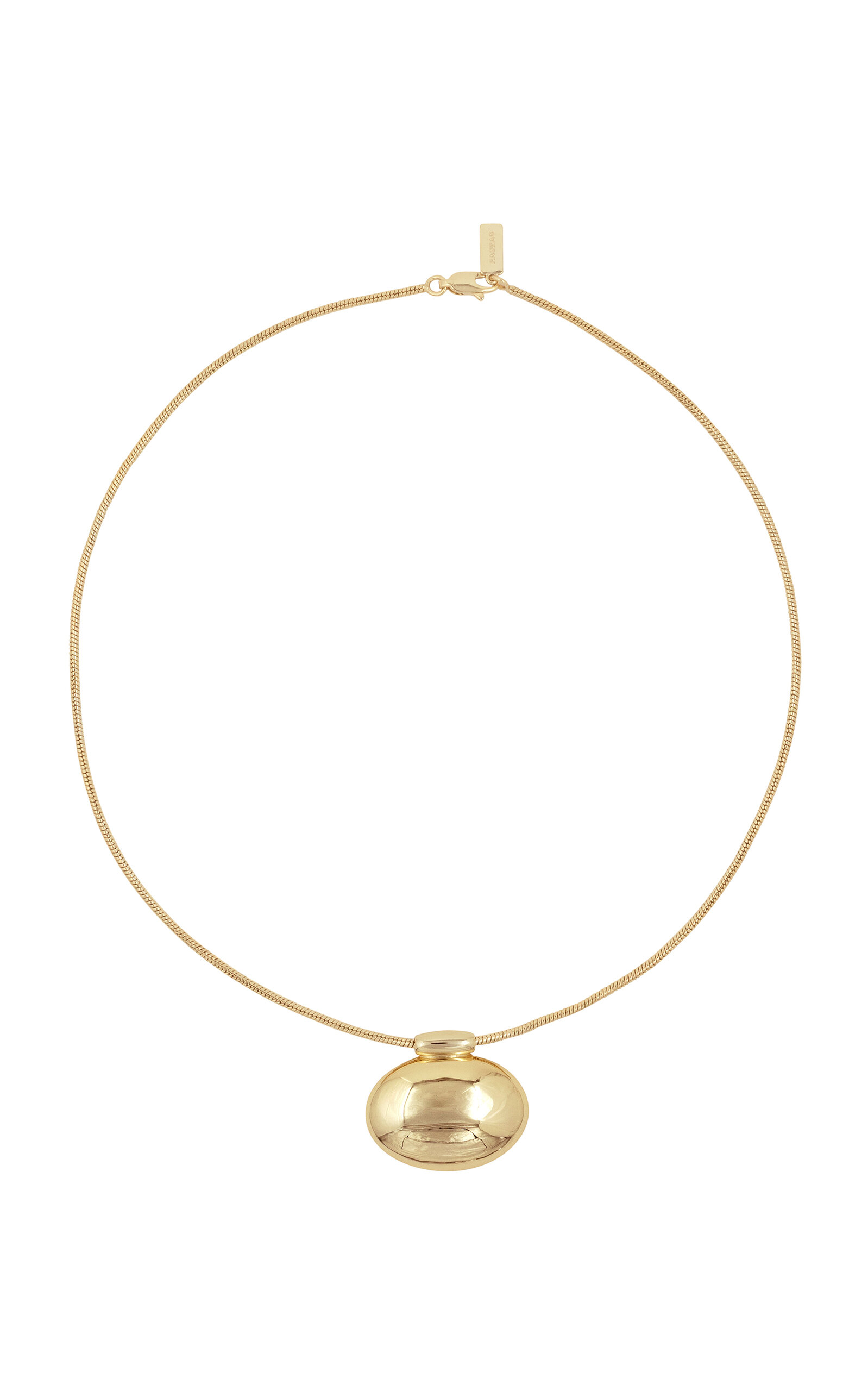 Reflection 18k Gold-Plated Pendant Necklace