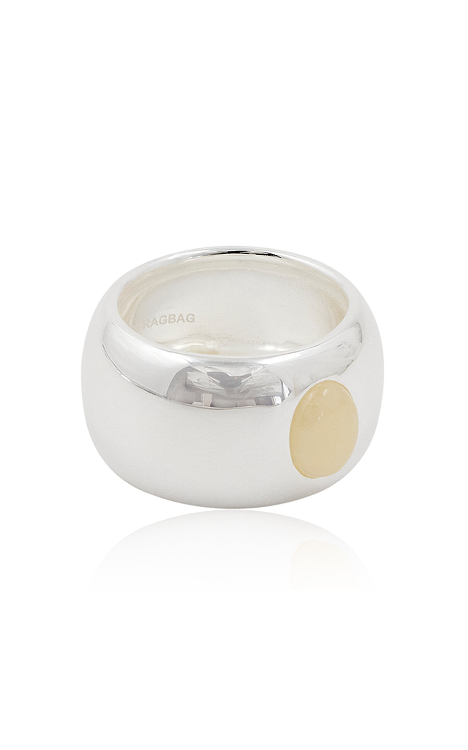 Ragbag Studio Reflection Sterling Silver Topaz Ring