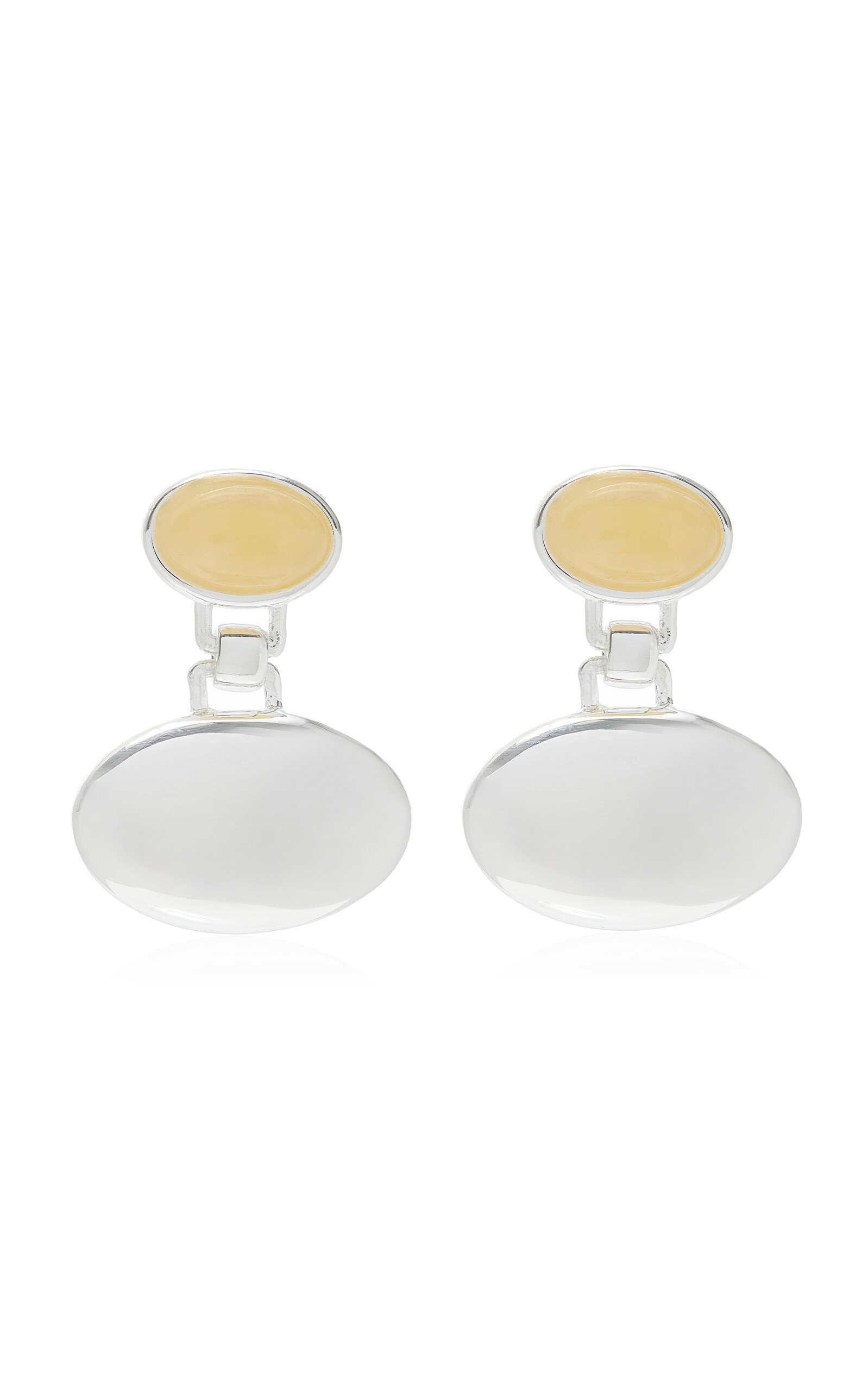 Ragbag Studio Reflection Sterling Silver Topaz Earring