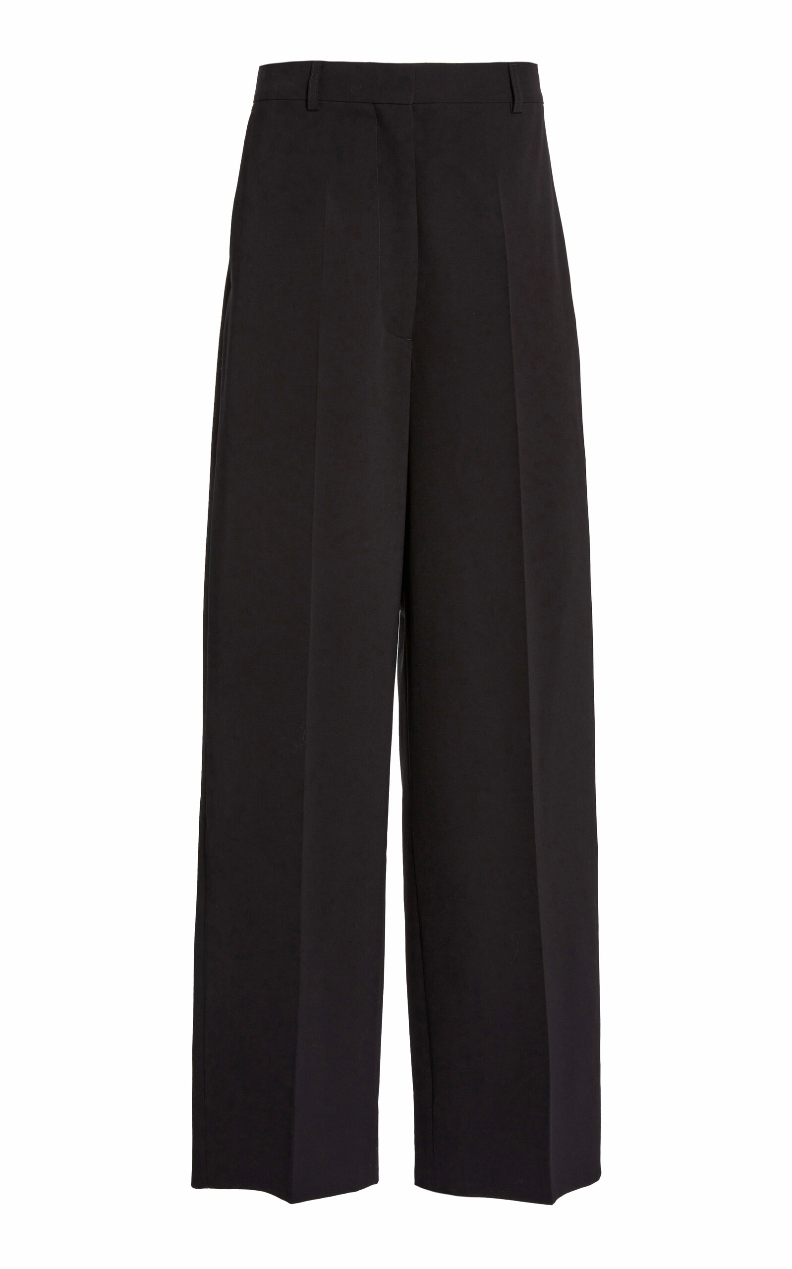 Stella Mccartney Wide-leg Wool Pants In Black | ModeSens