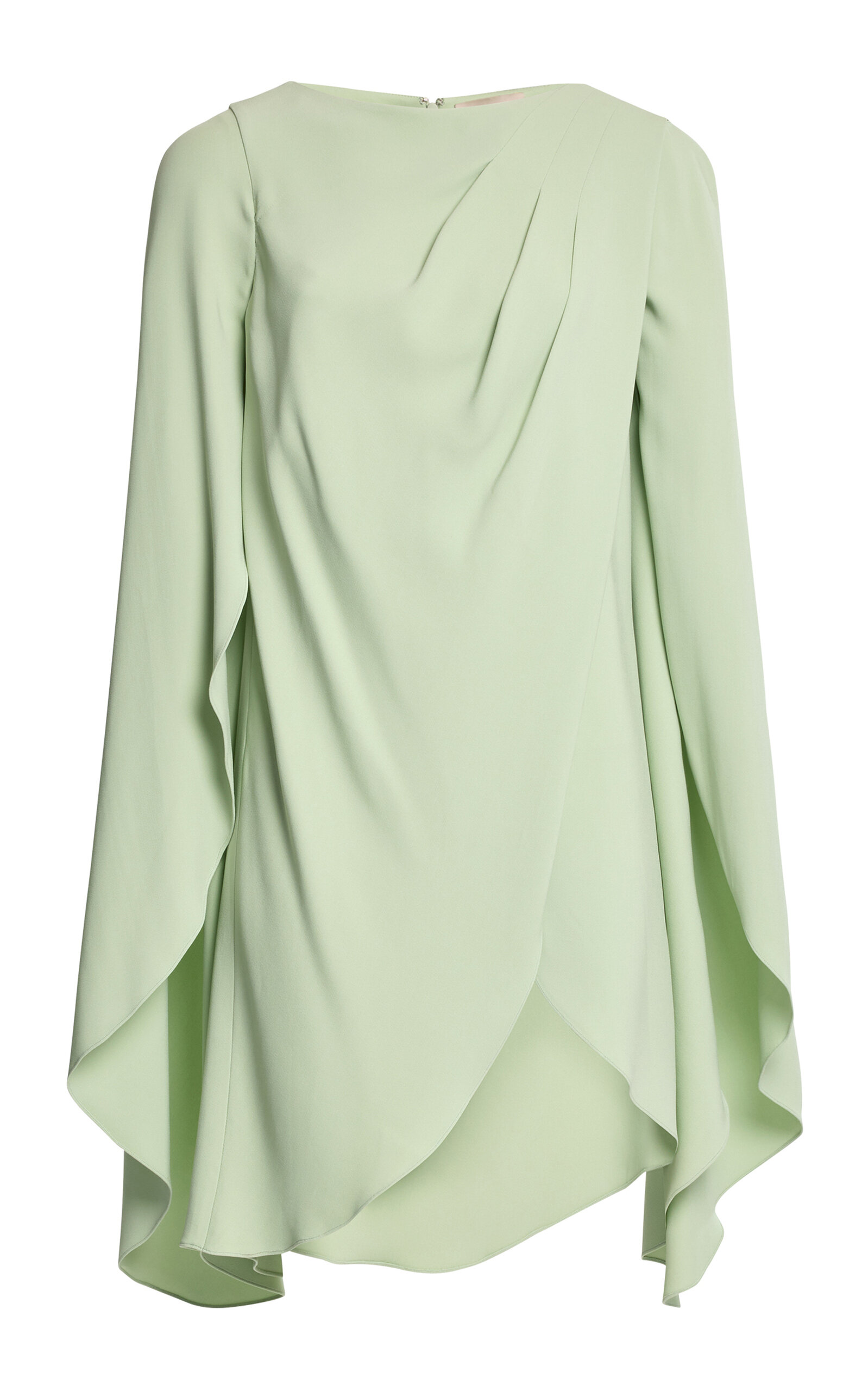 Elie Saab Cady Wrap Top In Light Blue