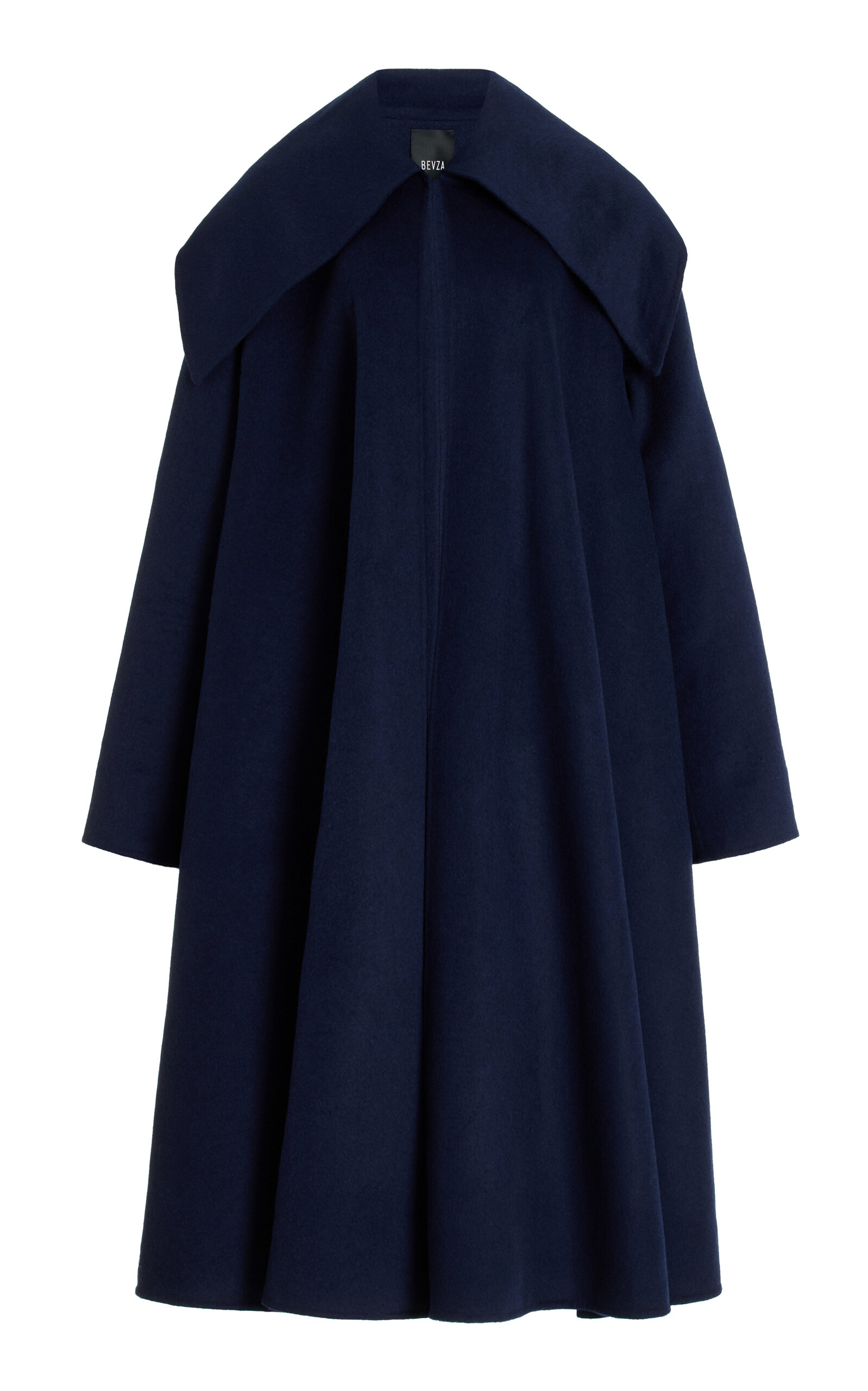 BEVZA Kozhukh Wool-Cashmere Coat - Navy