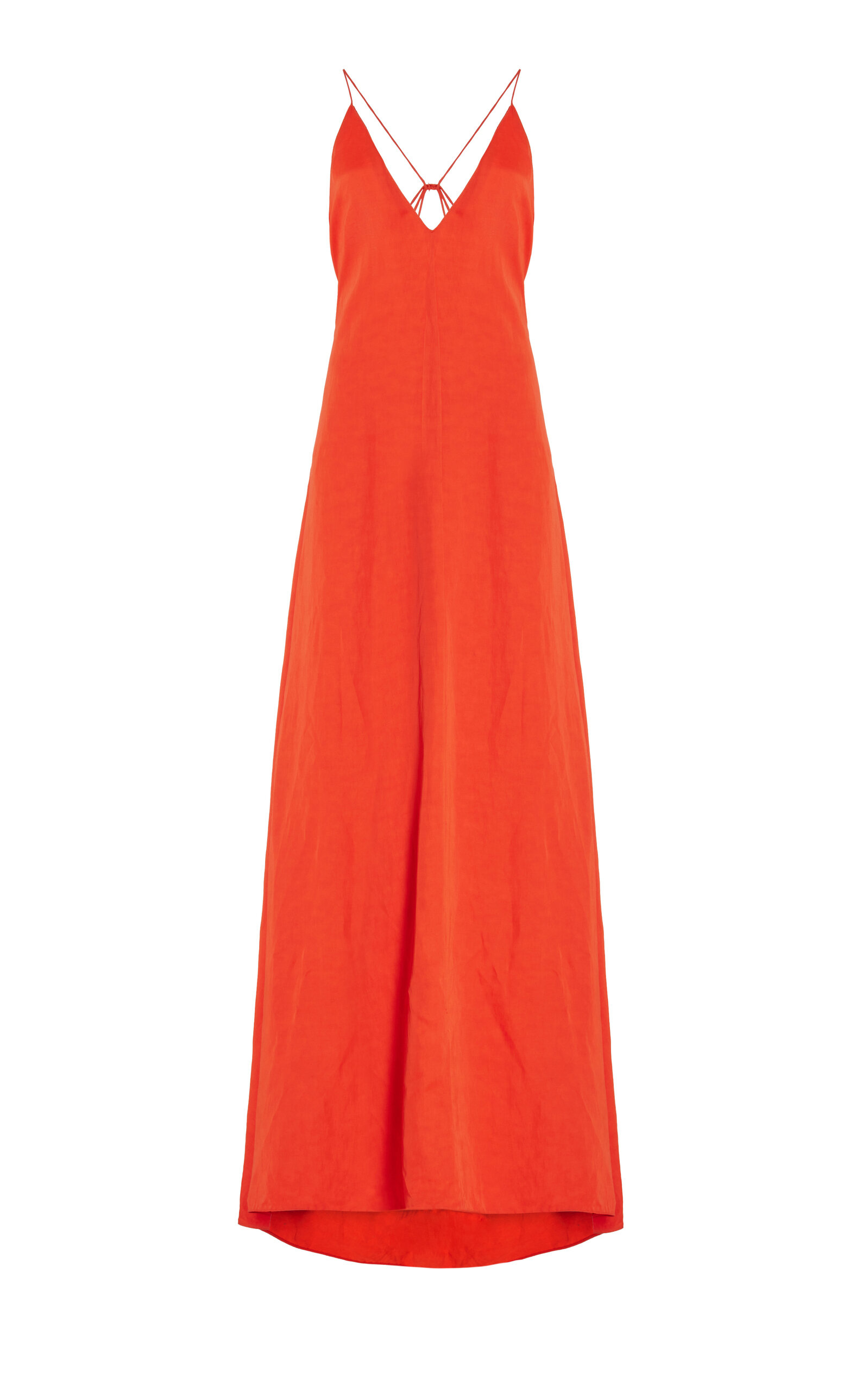 Twp Josephine Mermaid Gown In Orange
