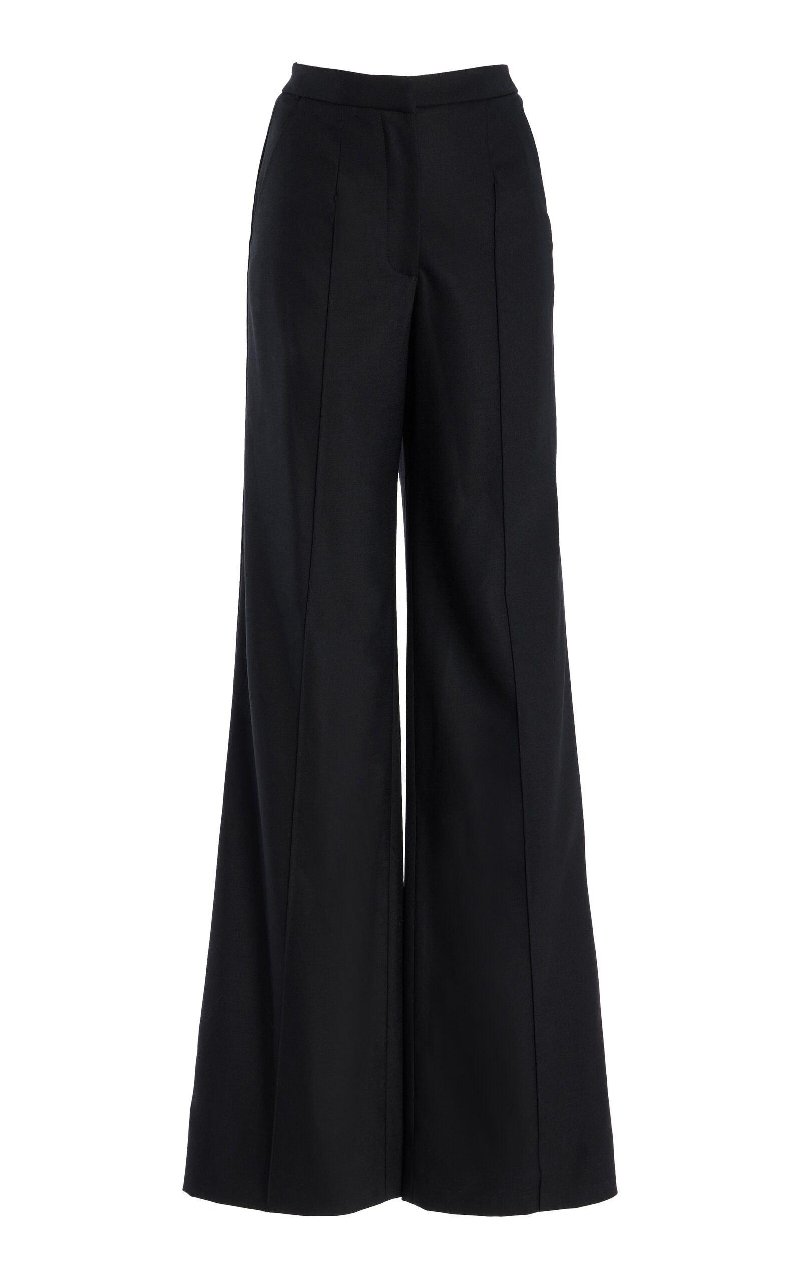 Costarellos Daline Suiting Straight-leg Pants In Black