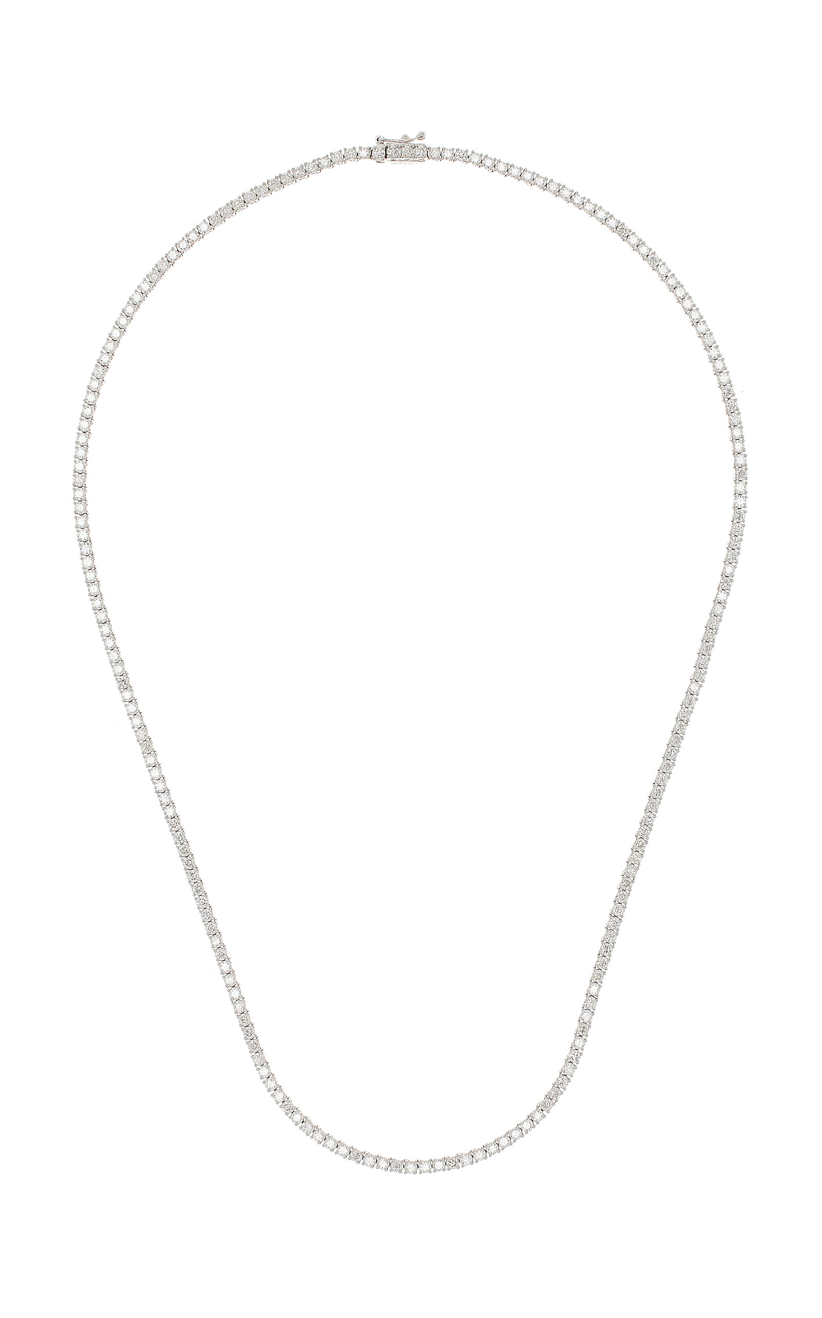 Shop Anita Ko 18k White Gold Diamond Necklace