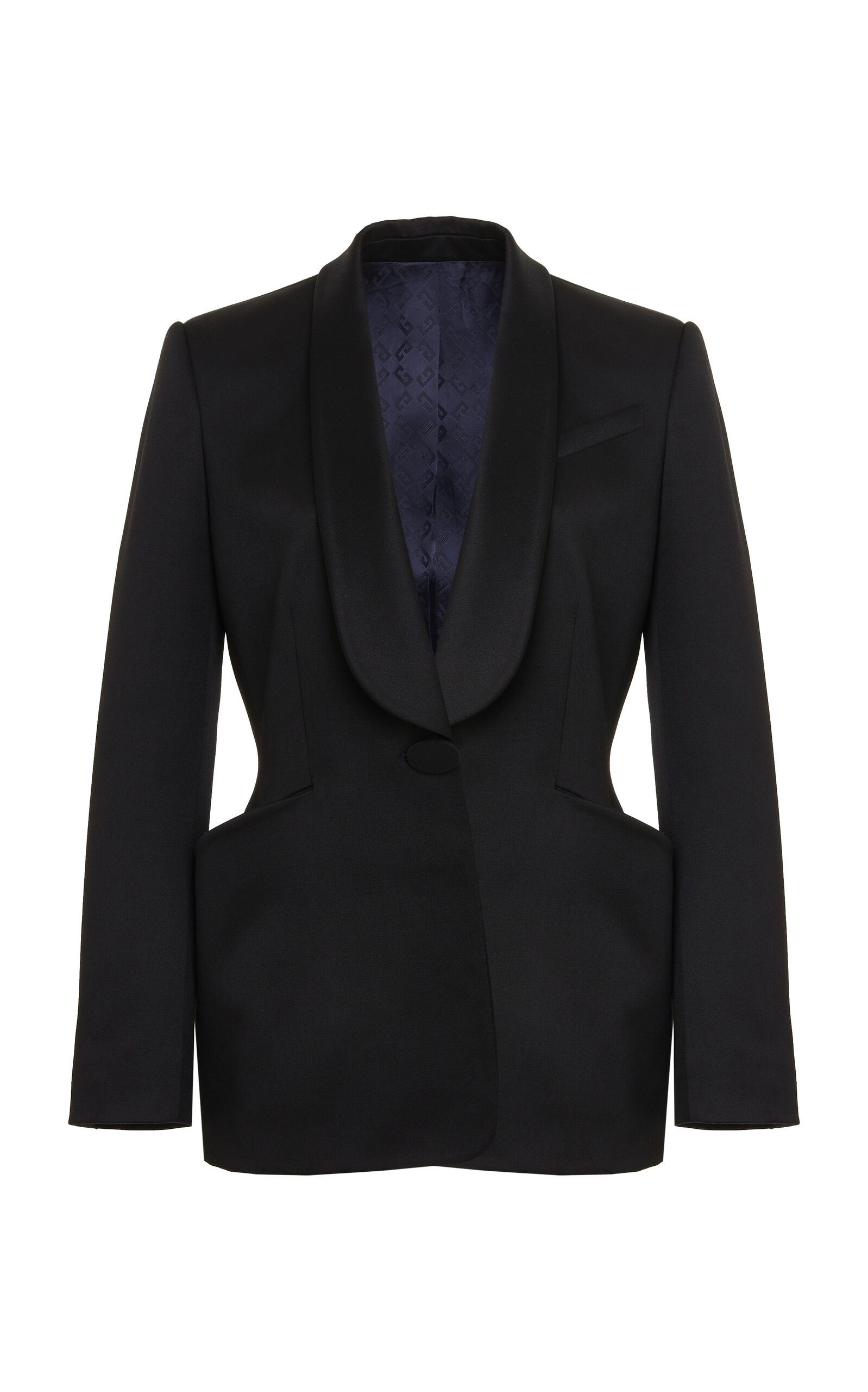 Givenchy Wool Smoking Jacket - Black