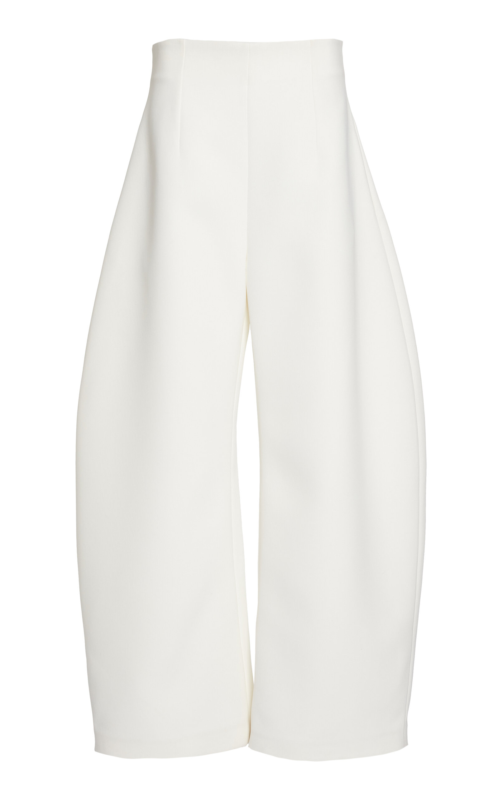 A.w.a.k.e. Rounded Tailored Trousers In White