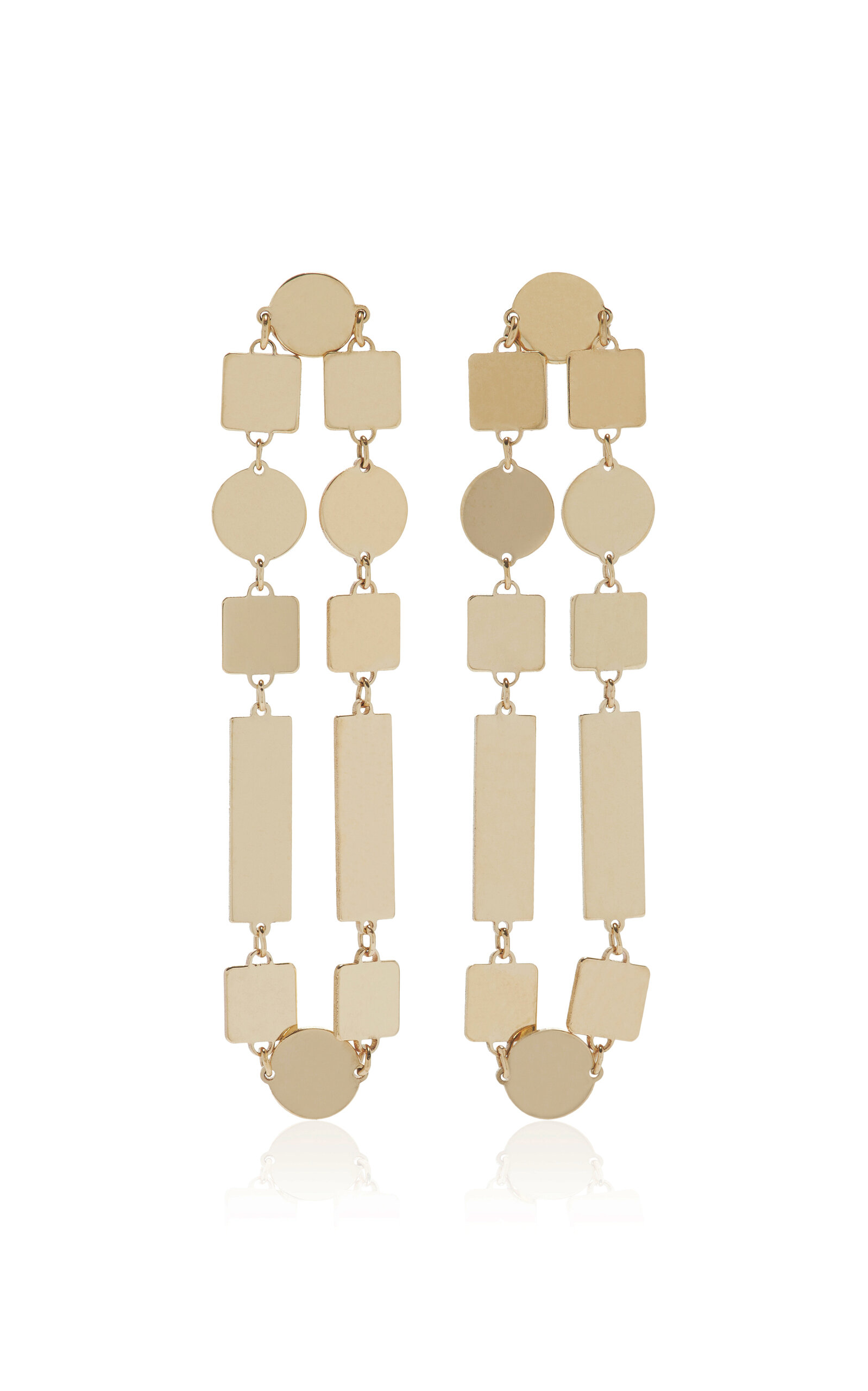 Shop Eden Presley Shine 14k Yellow Gold Earrings