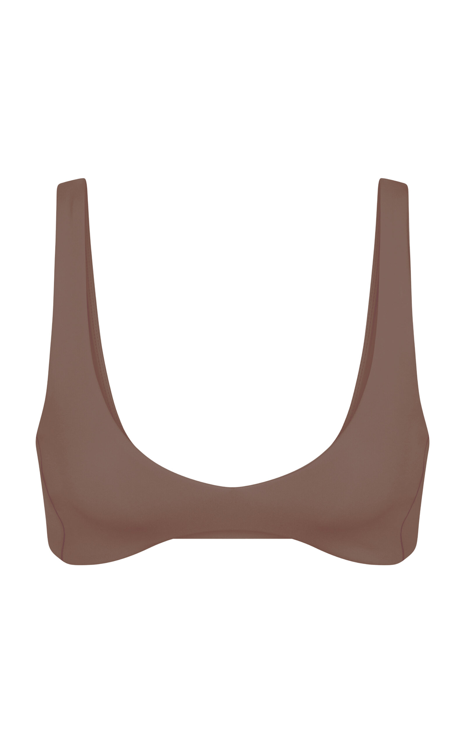 Left On Friday Plunge Low-Cut Bikini Top
