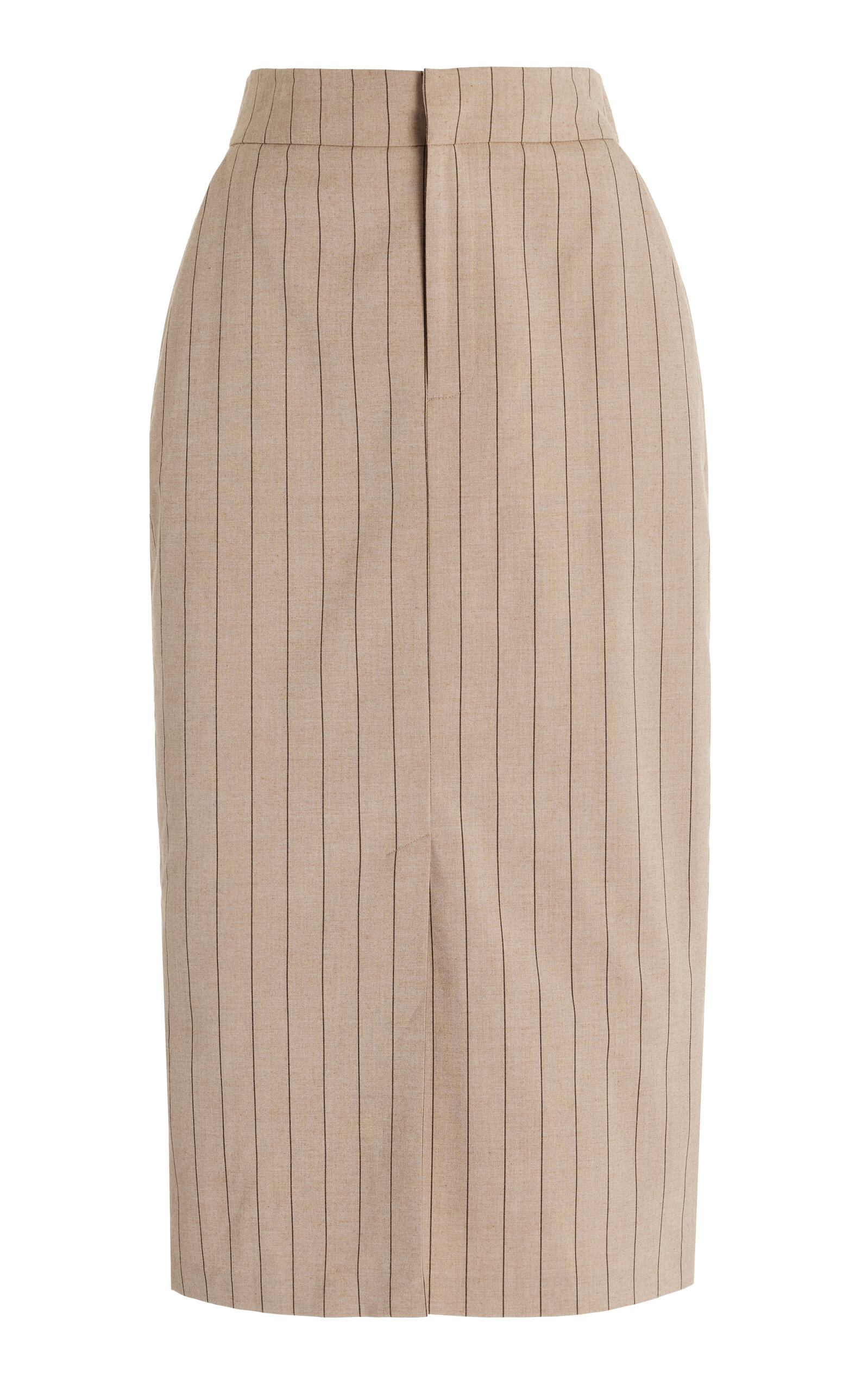 Favorite Daughter The Meyer Pinstriped Skirt - Neutral