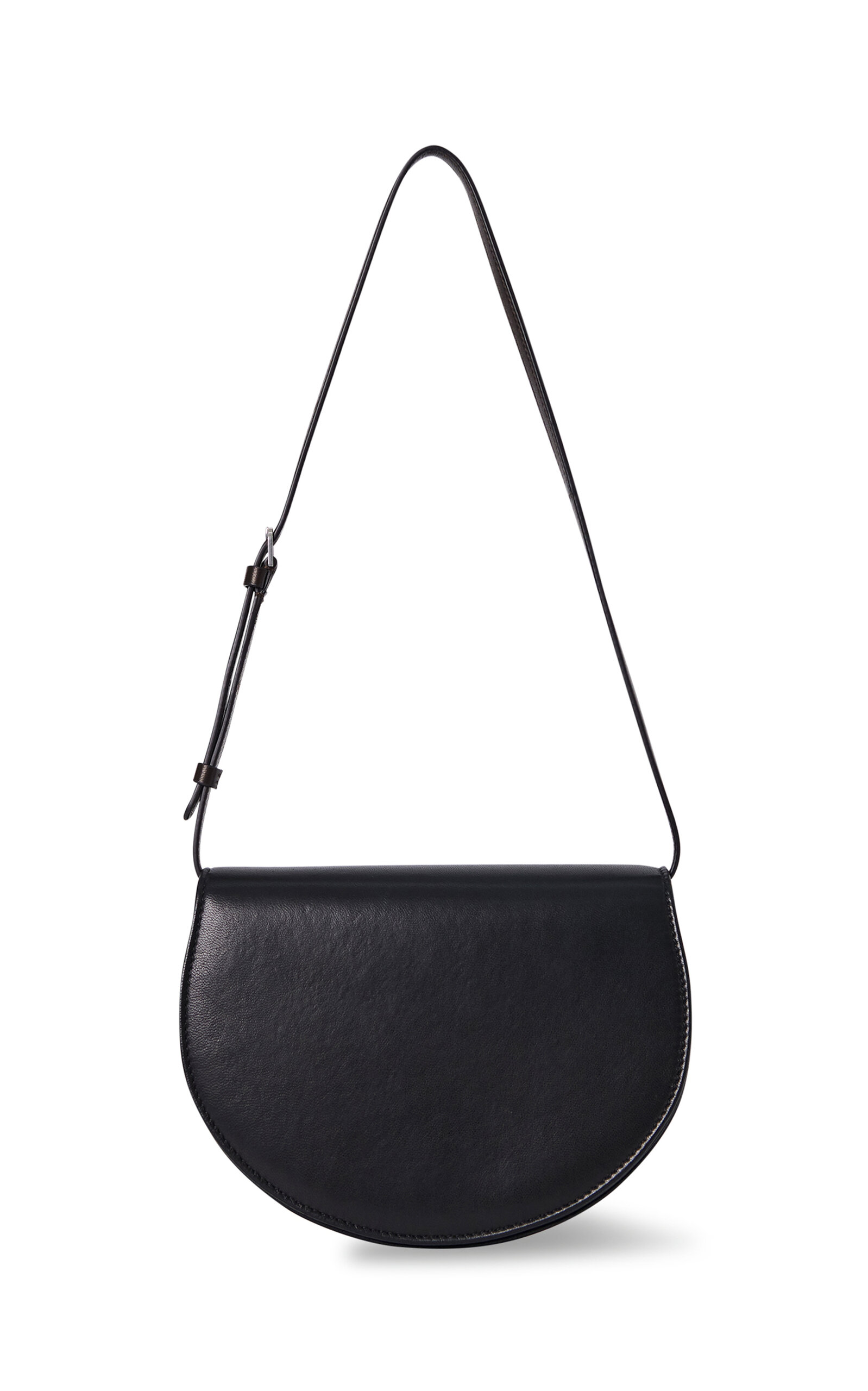 The Row Canteen Leather Shoulder Bag