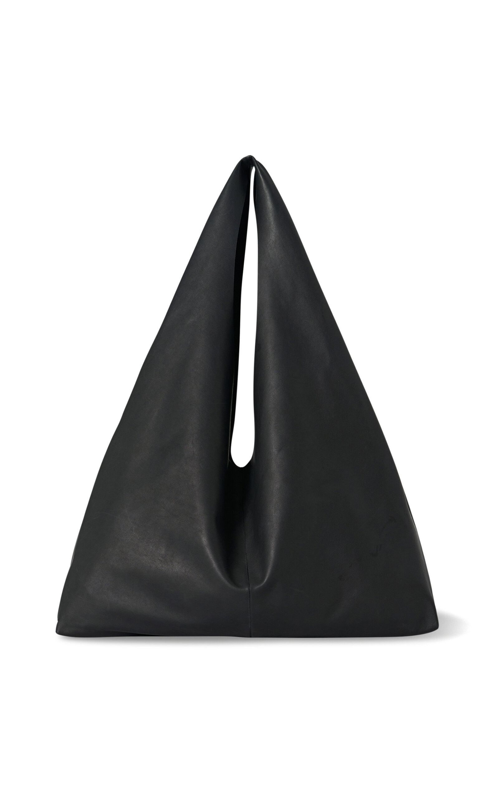The Row Bindle Leather Hobo Bag - Black - OS
