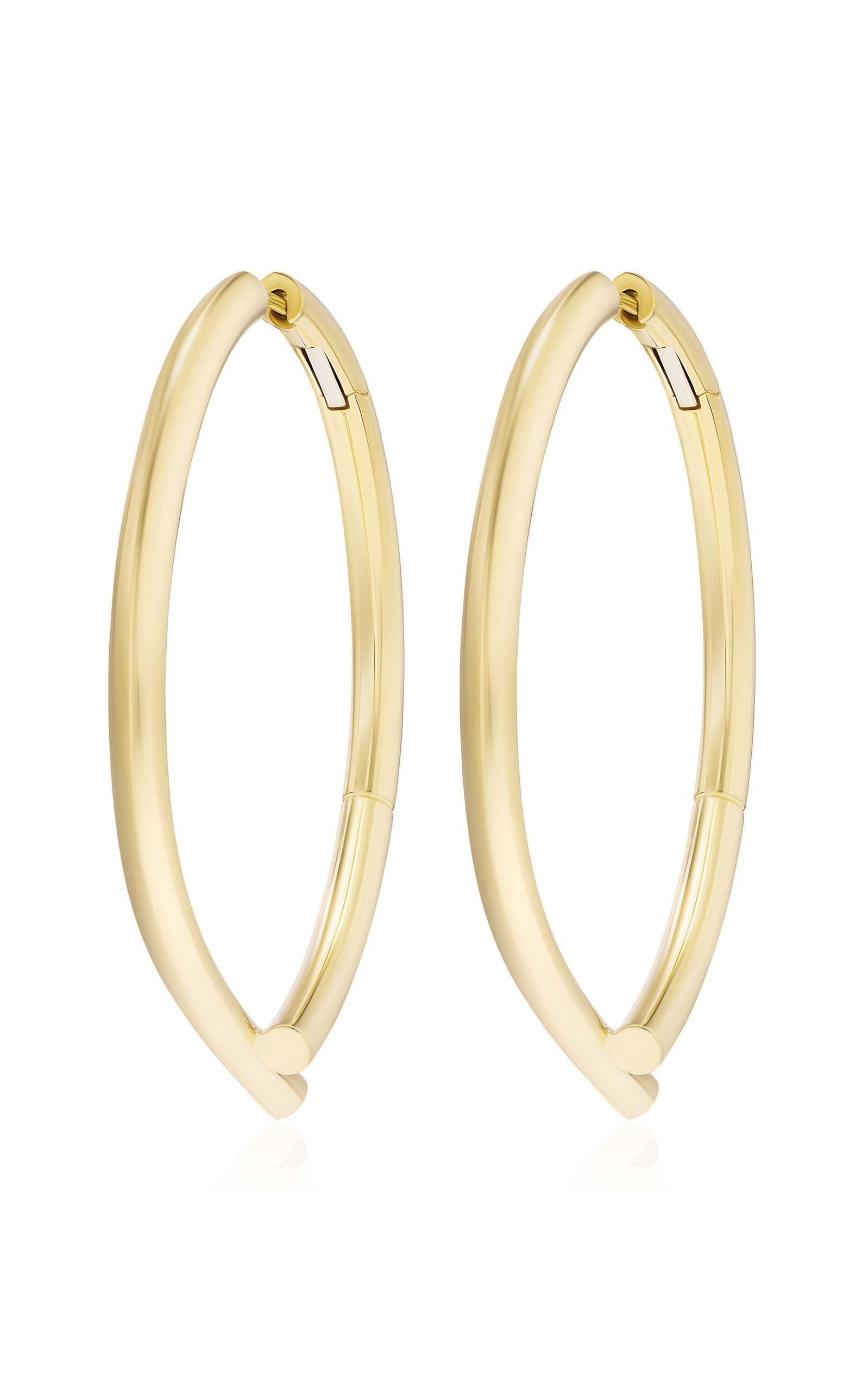 Shop Tabayer Oera 18k Fairmined Yellow Gold Diamond Orb Earrings