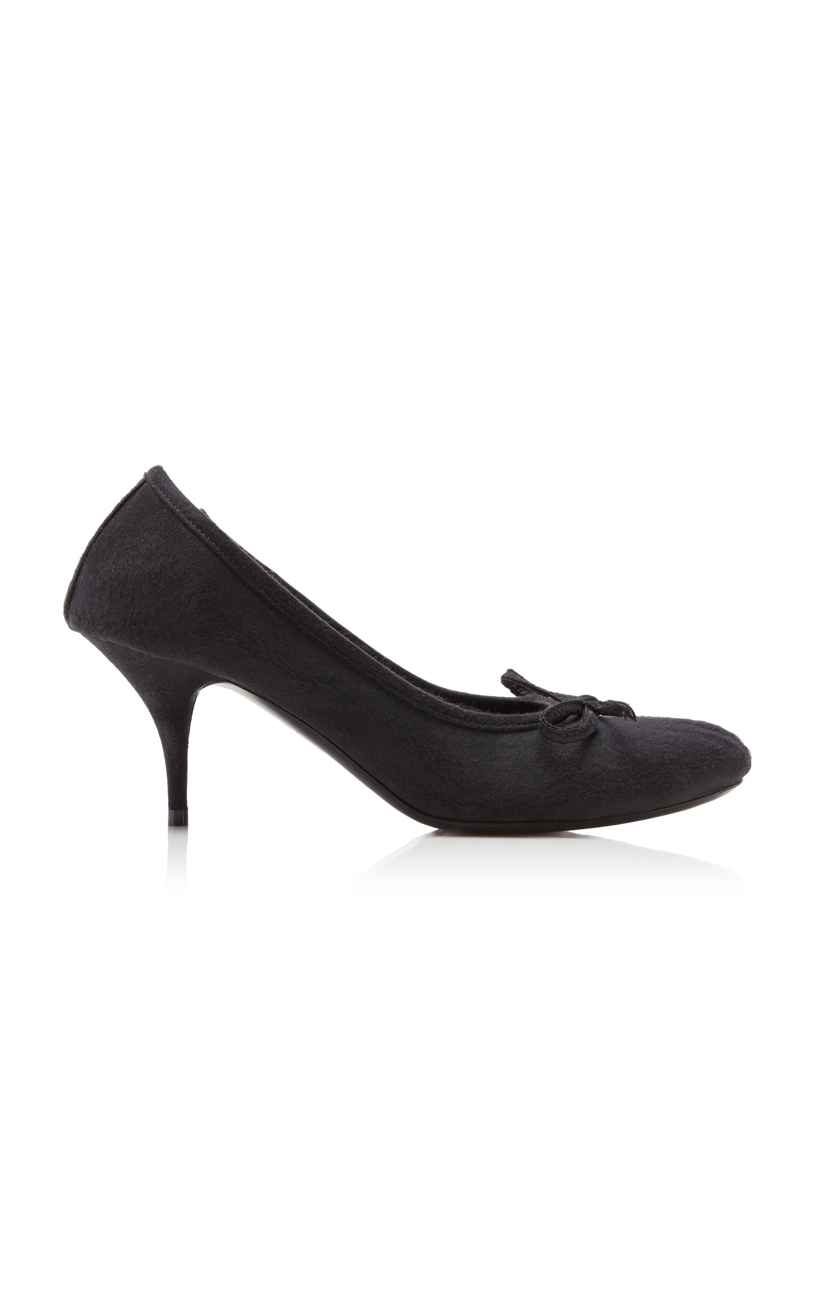 Leopald Satin Ballet Pumps