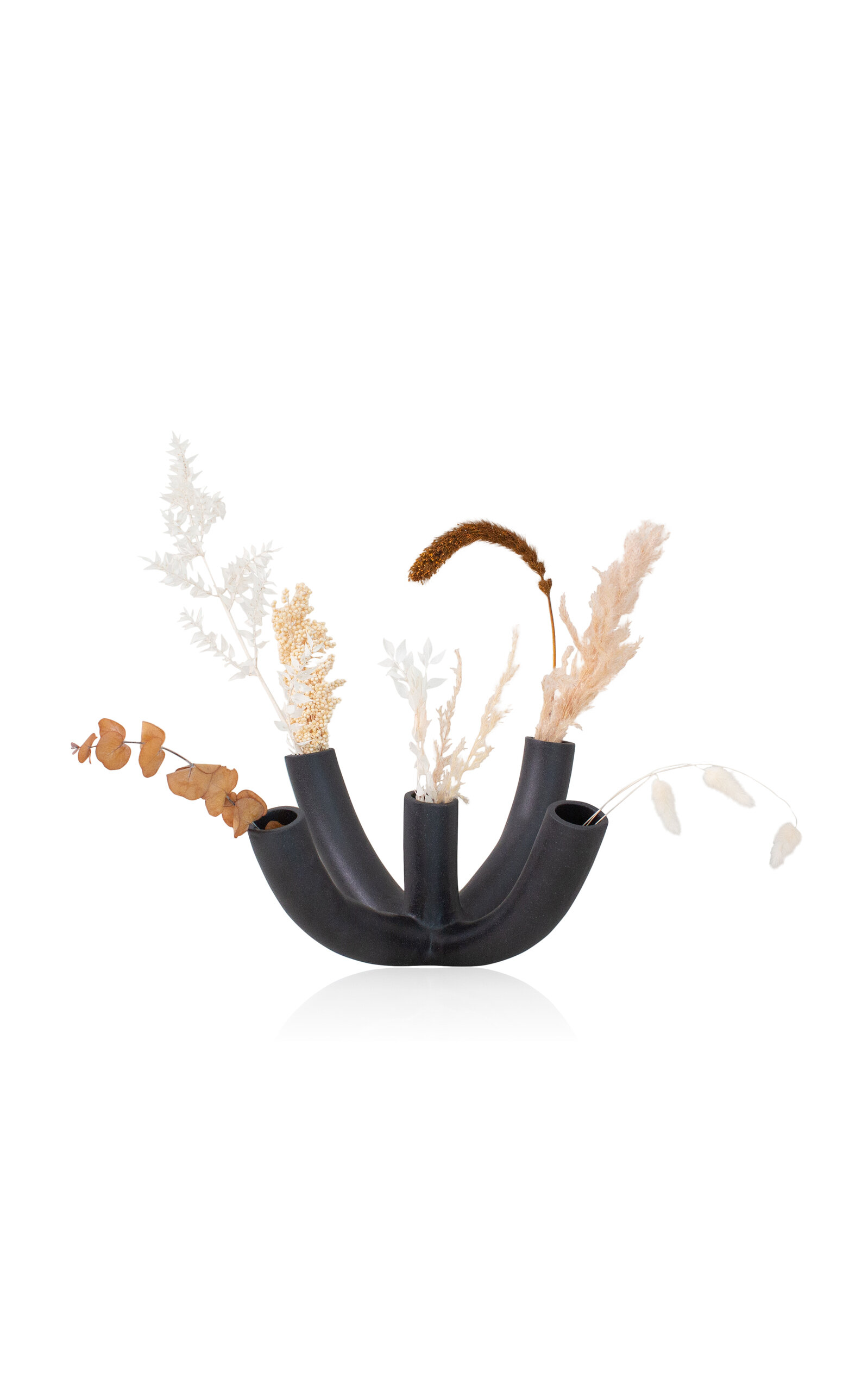 Shop Sin Venule 5-way Ceramic Vessel In Black