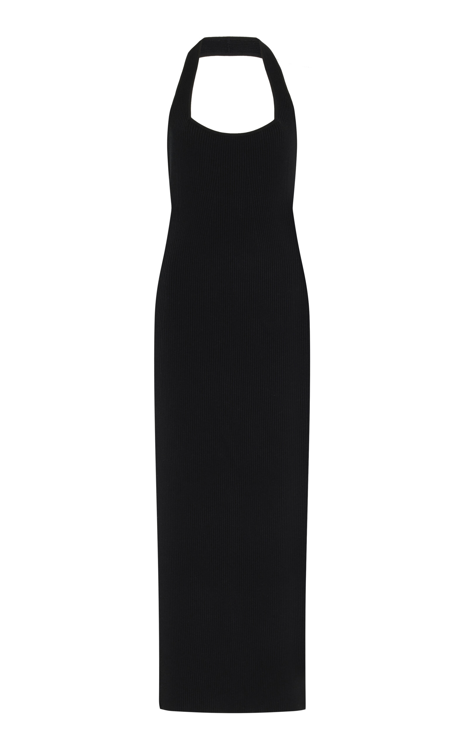 Ribbed-Knit Maxi Dress