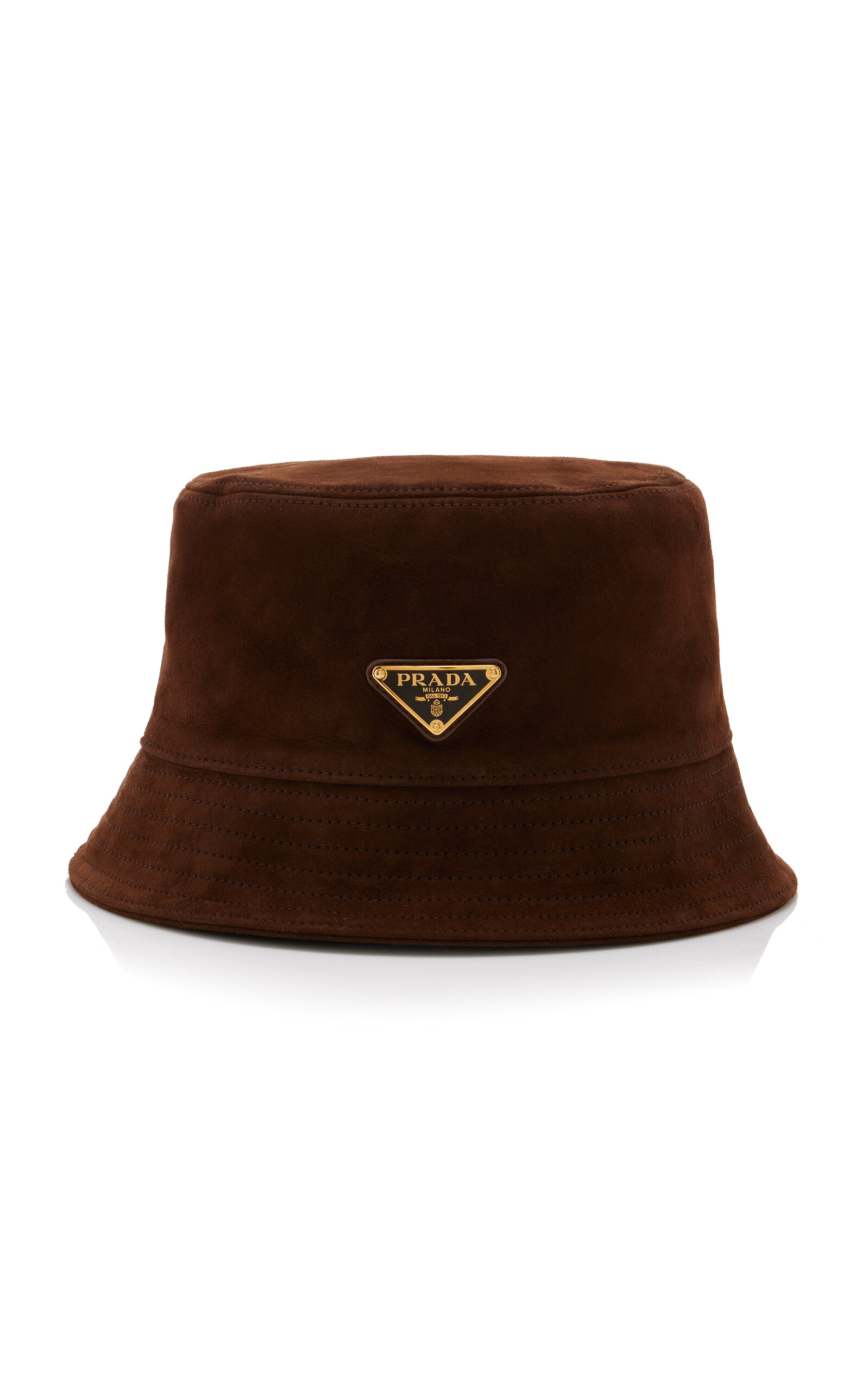 Prada Women's Bucket Hat In Brown