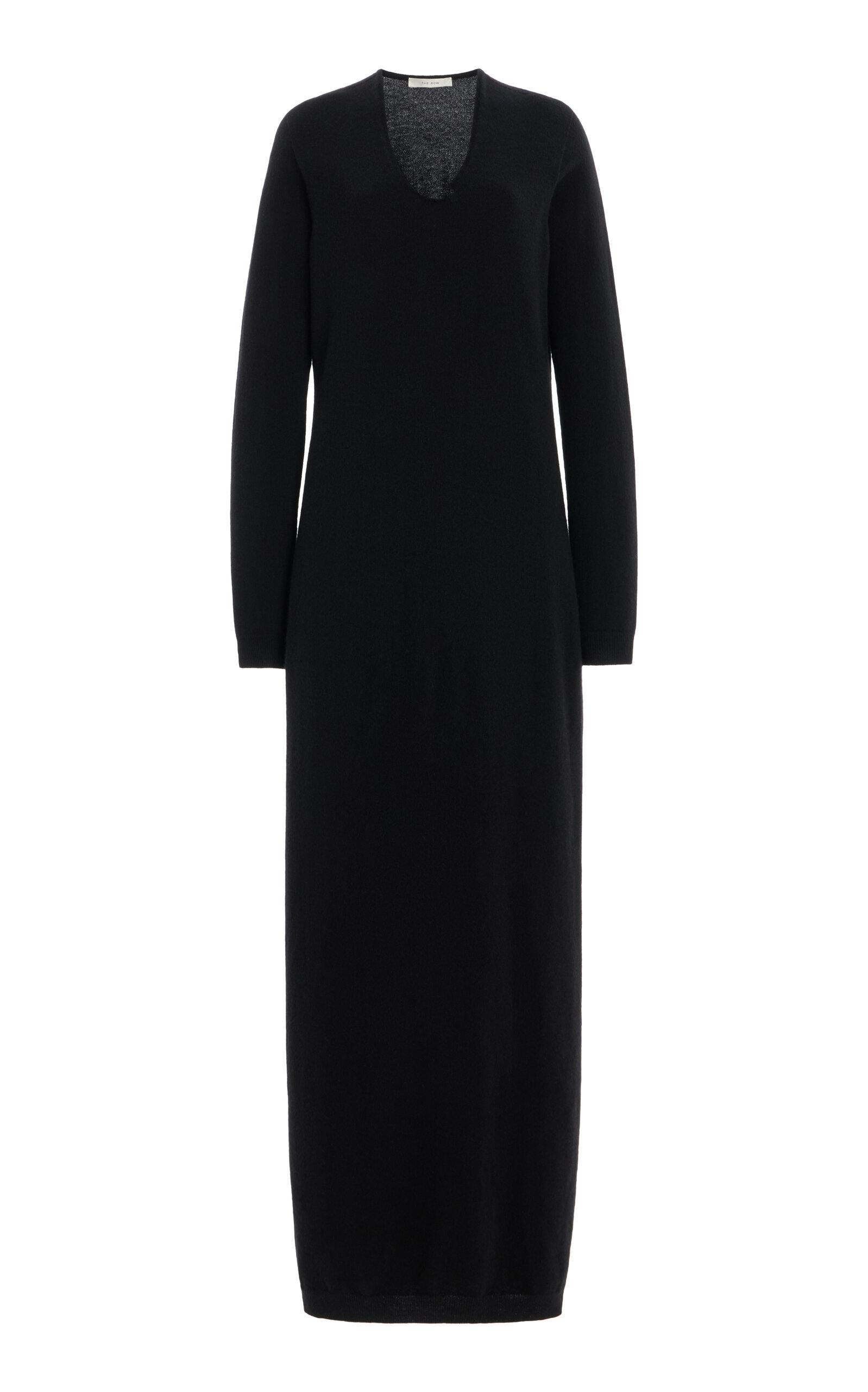 The Row Igam Cashmere Maxi Dress - Black