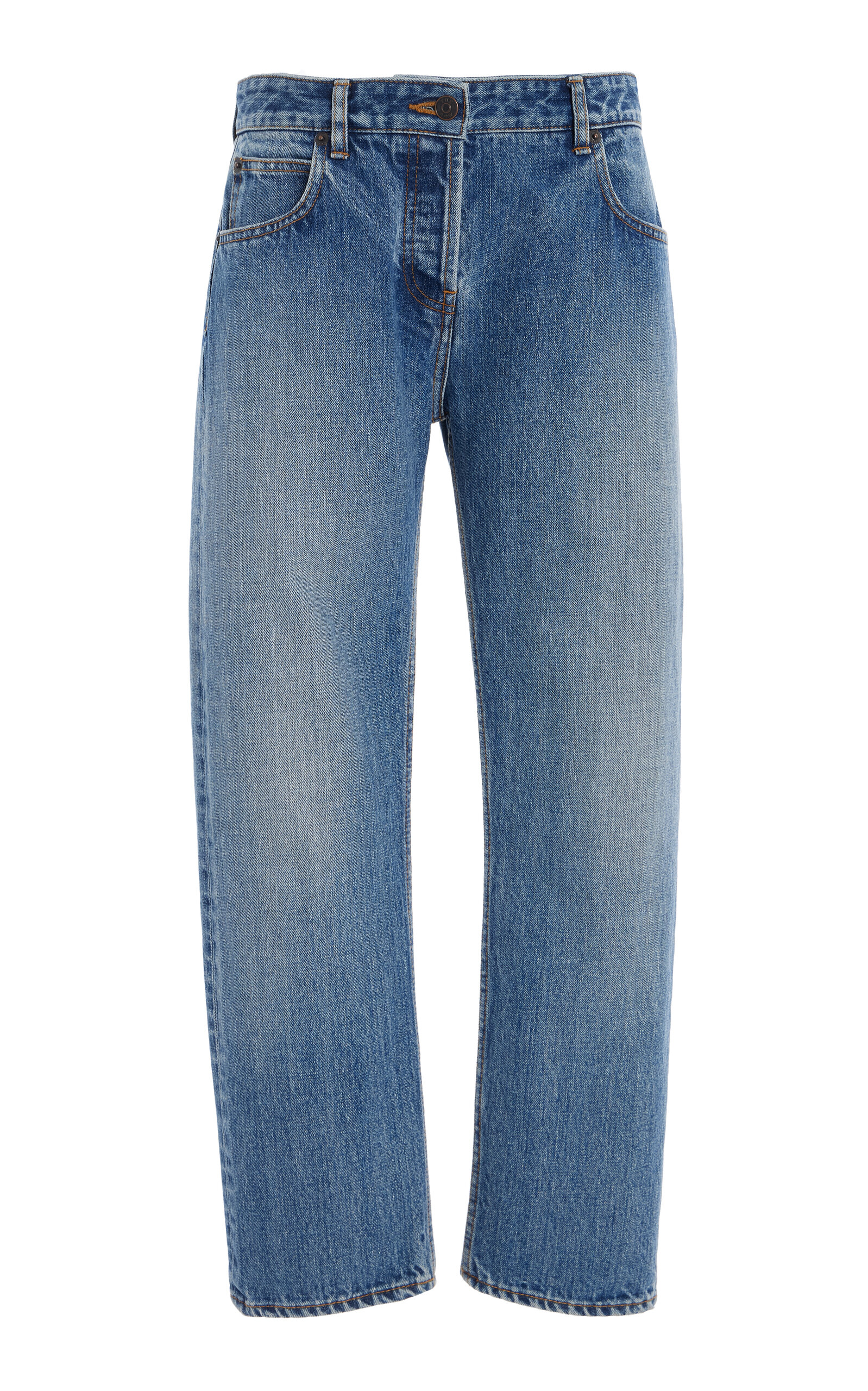 The Row Riaco Rigid Mid-Rise Straight-Leg Jeans - Women's Clothing