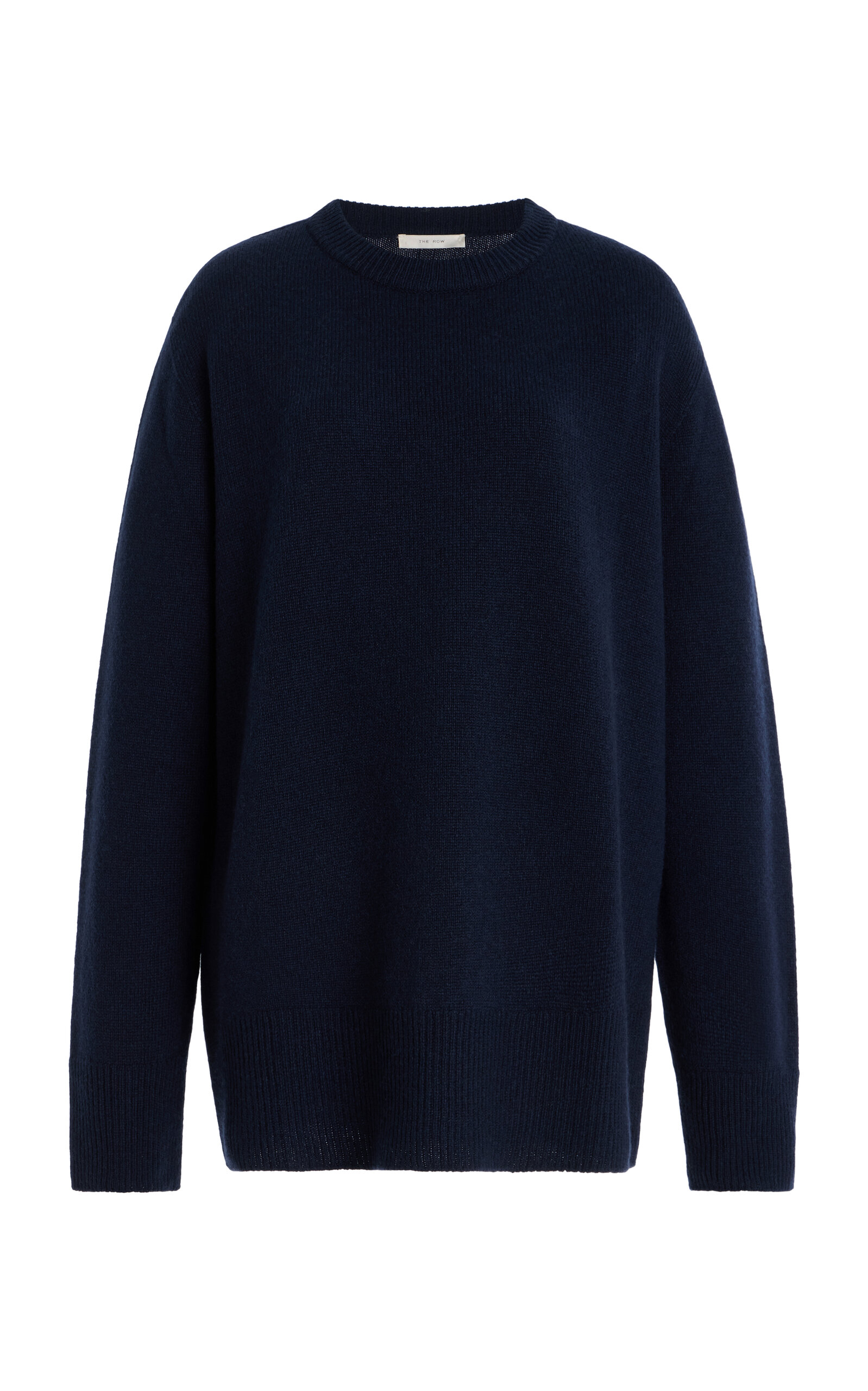 The Row Sibem Wool-cashmere Sweater In Navy