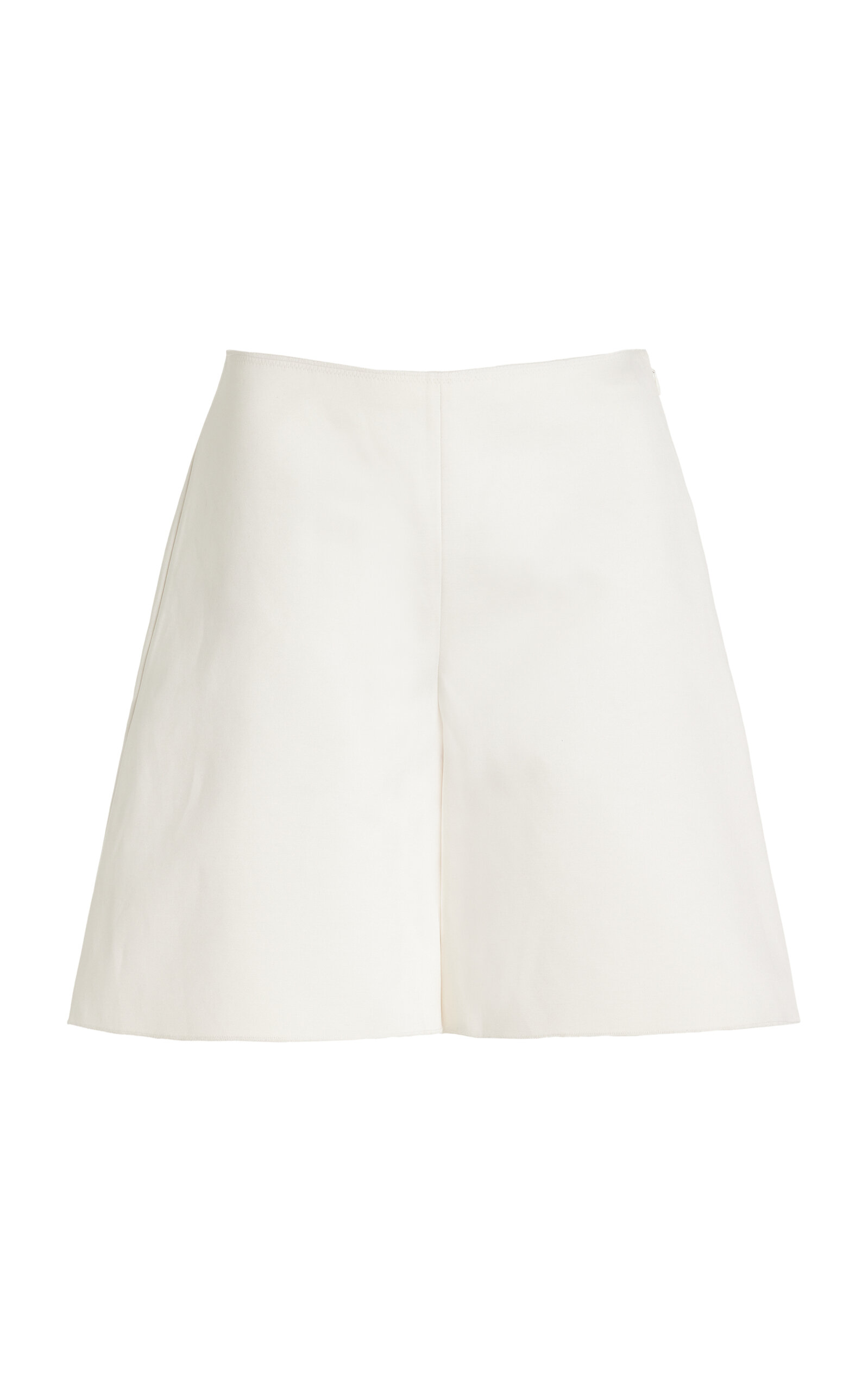 Shop By Malene Birger Exclusive Marrian Cotton-blend Shorts In White