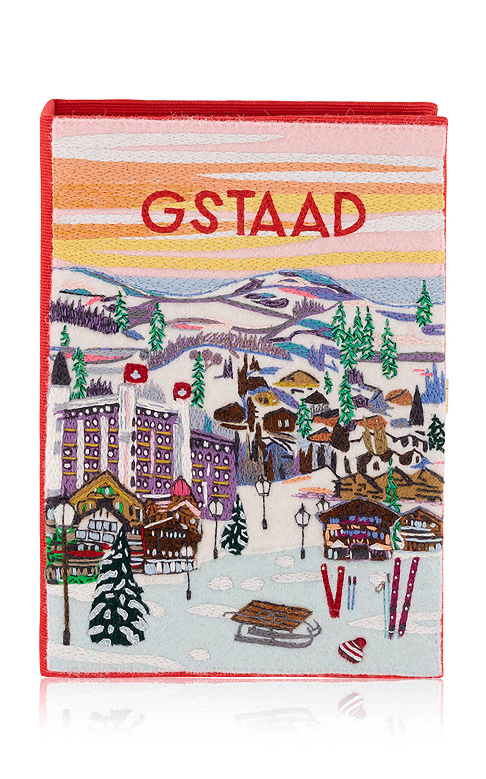 Gstaad Mouns Book Clutch