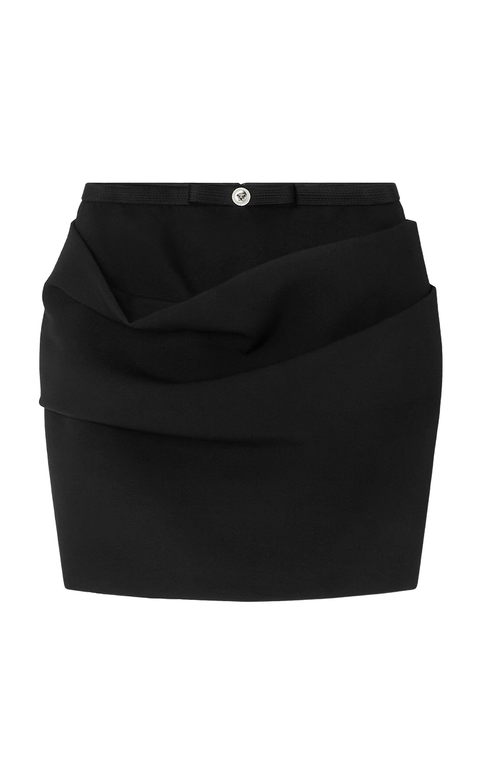 Versace Wool Mini Skirt - Women's Clothing