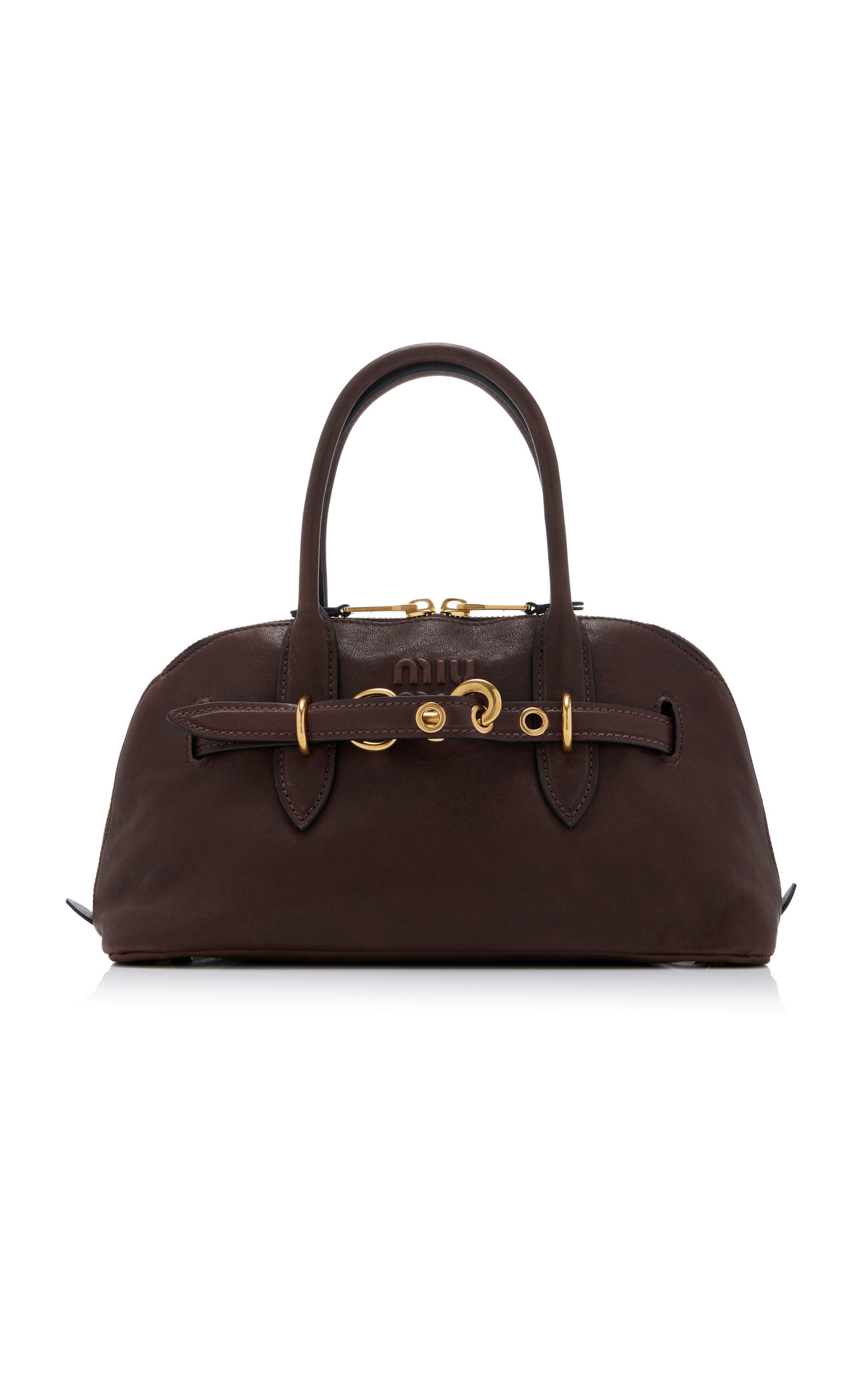 Miu Miu MIuarchive Leather Top Handle Bag