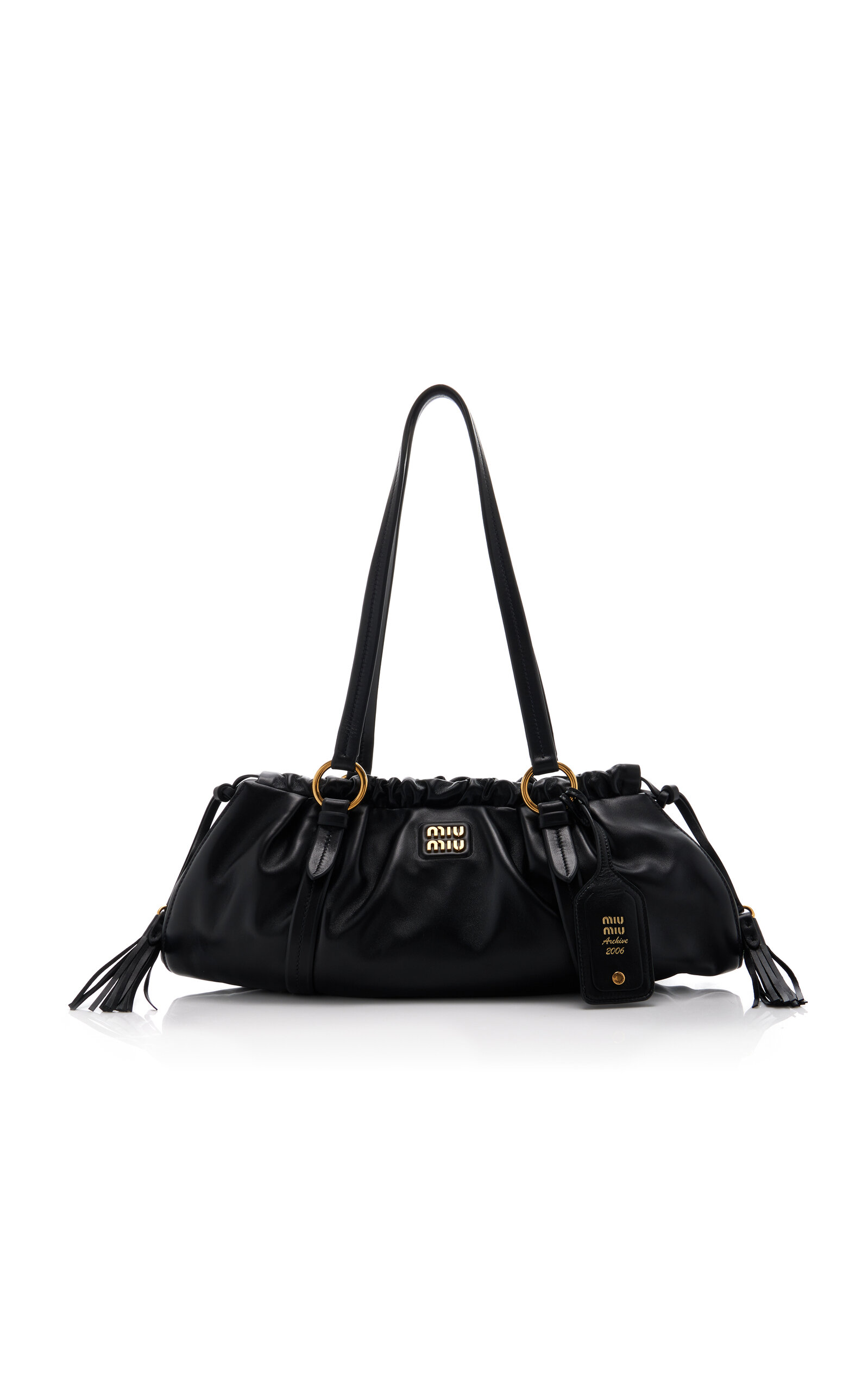 Miu Miu Miuarchive Leather Shoulder Bag