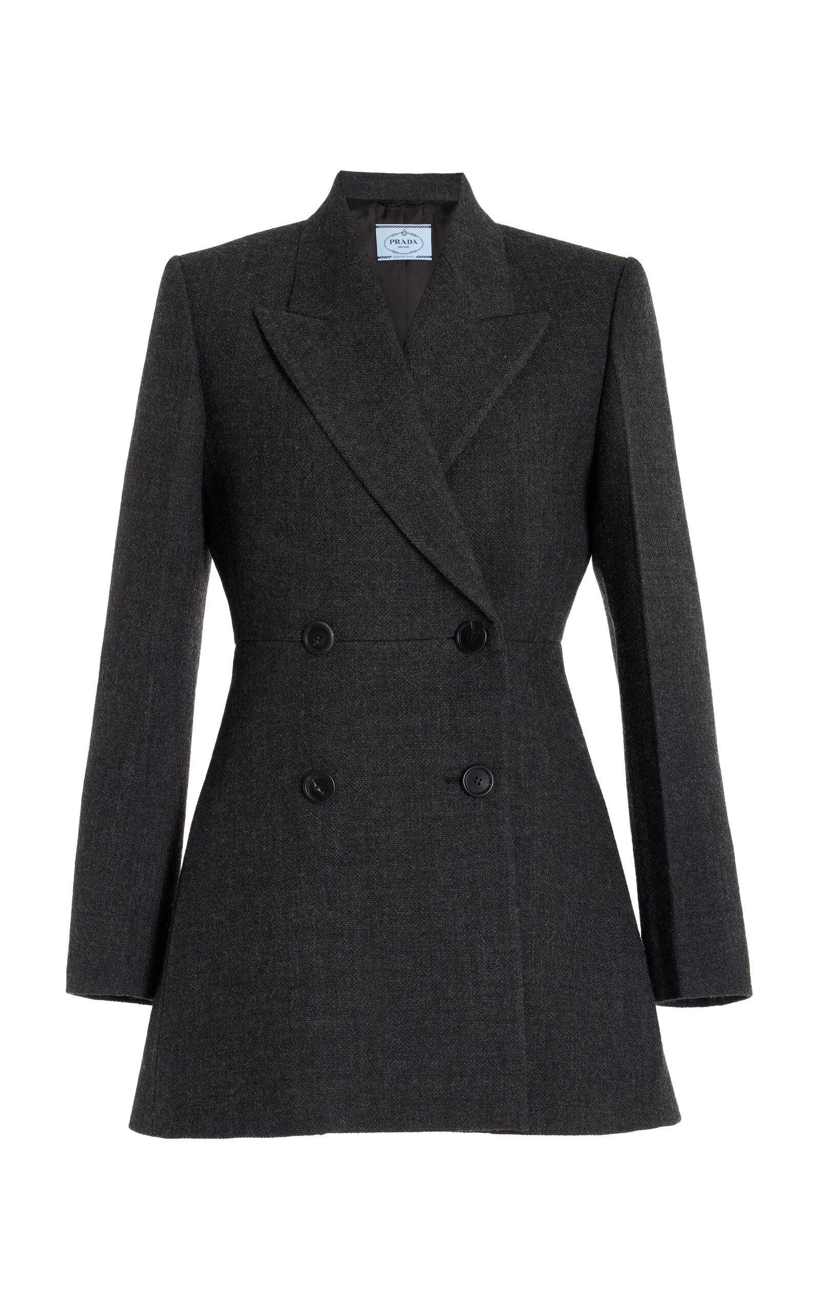 Prada Double-Breasted Suiting Blazer