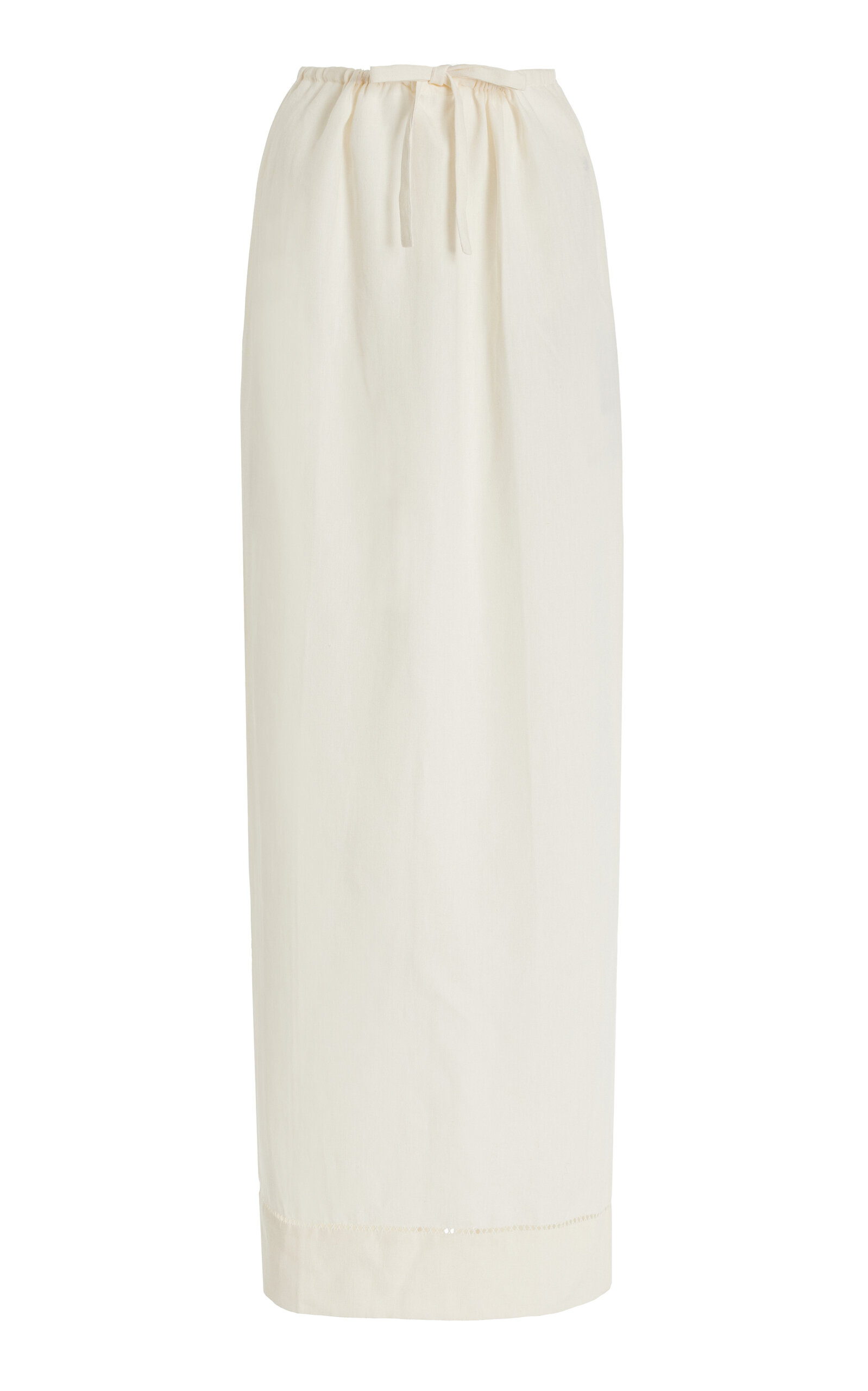 Prada Linen Maxi Skirt