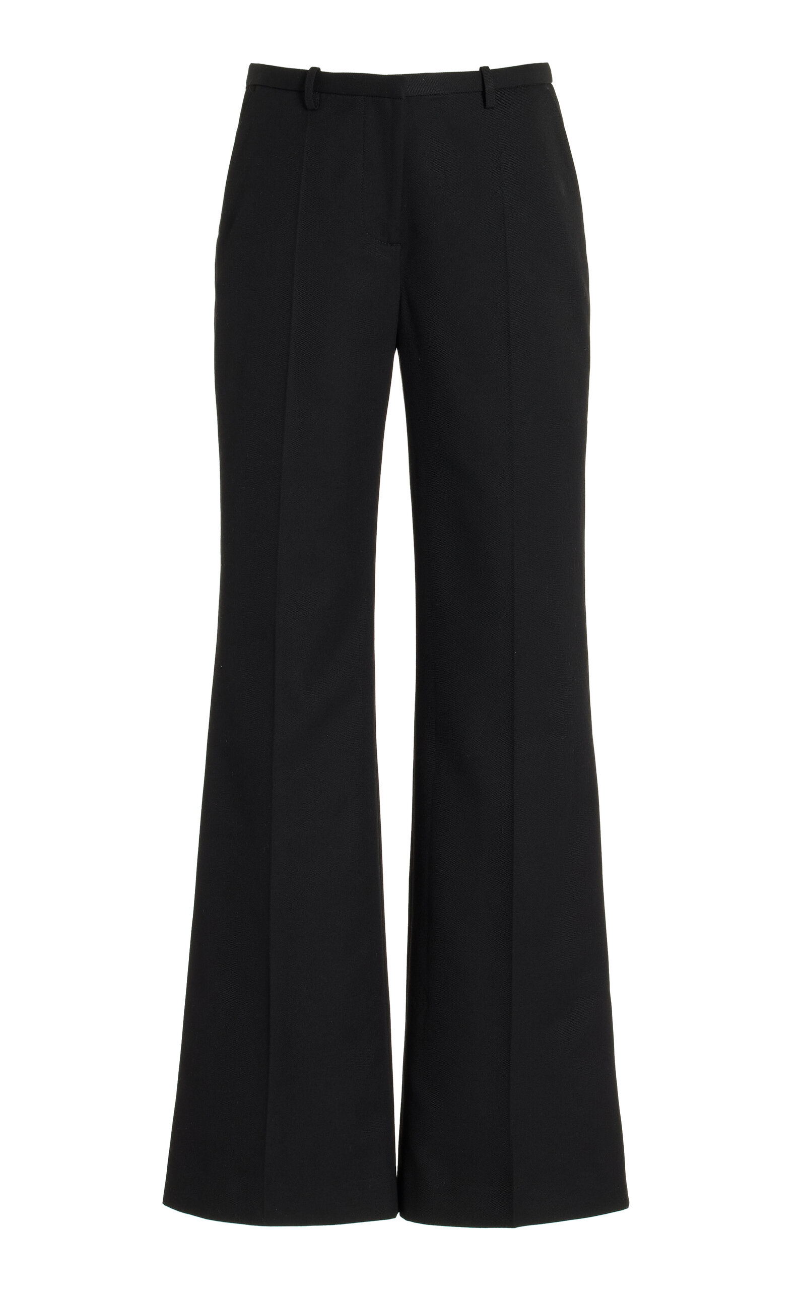 The Frankie Shop Lyra Suiting Flared Pants - Black