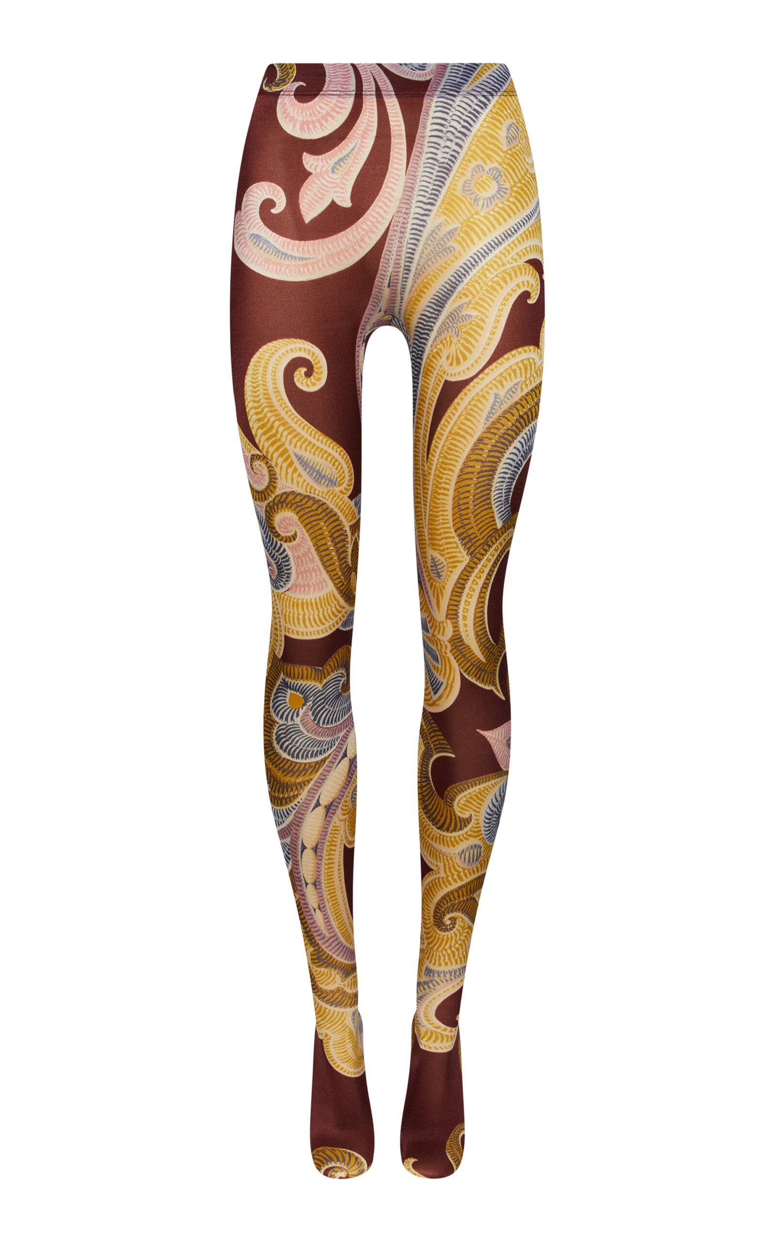 Wolford x Etro 100 Printed Tights - Multi - XS