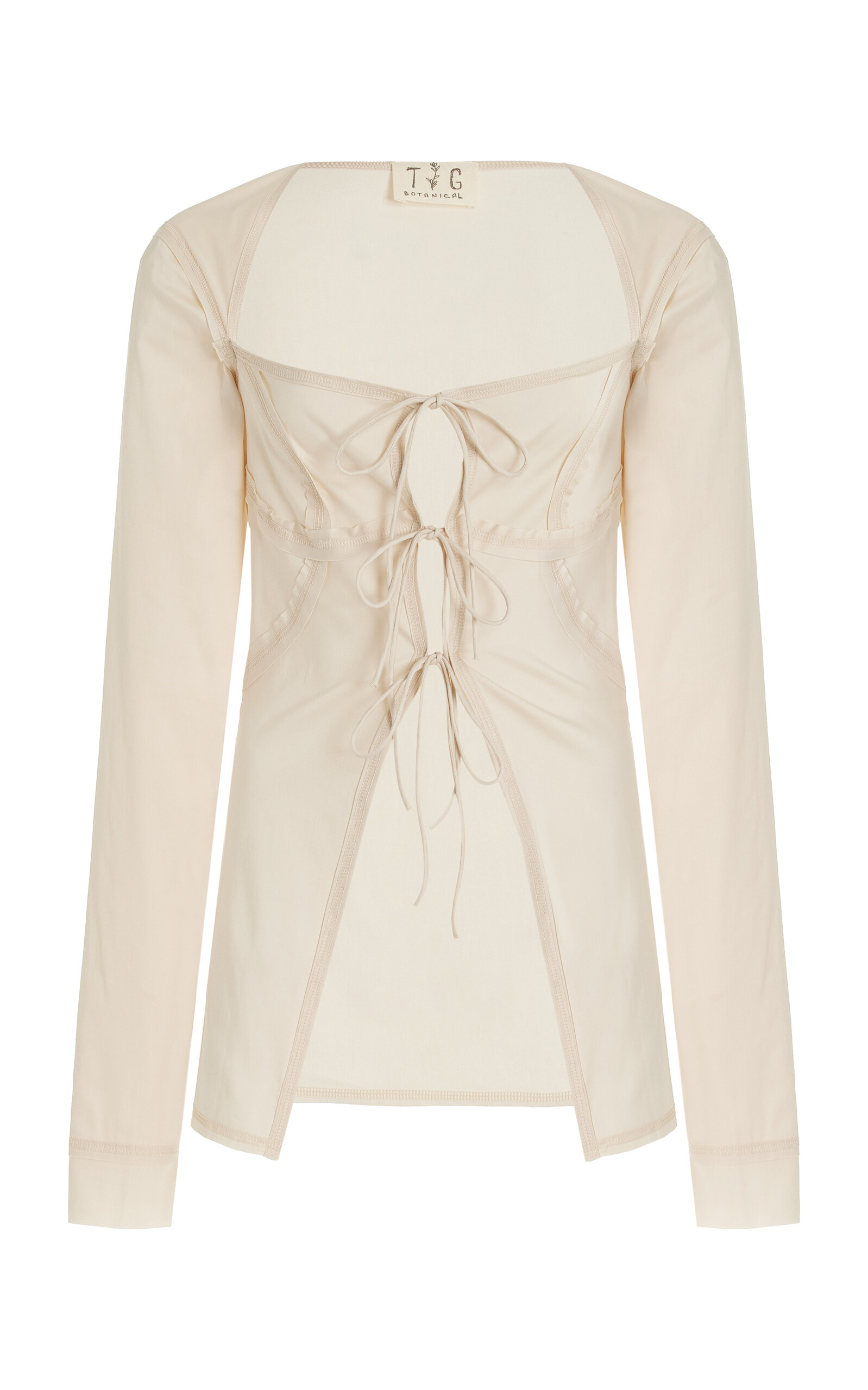 Exclusive Kati Cotton-Blend Top