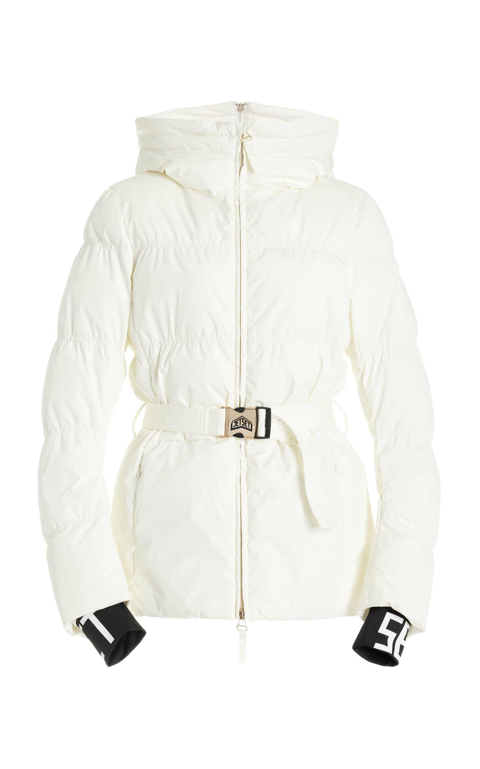 JETSET Chamonix Belted Ski Jacket - White