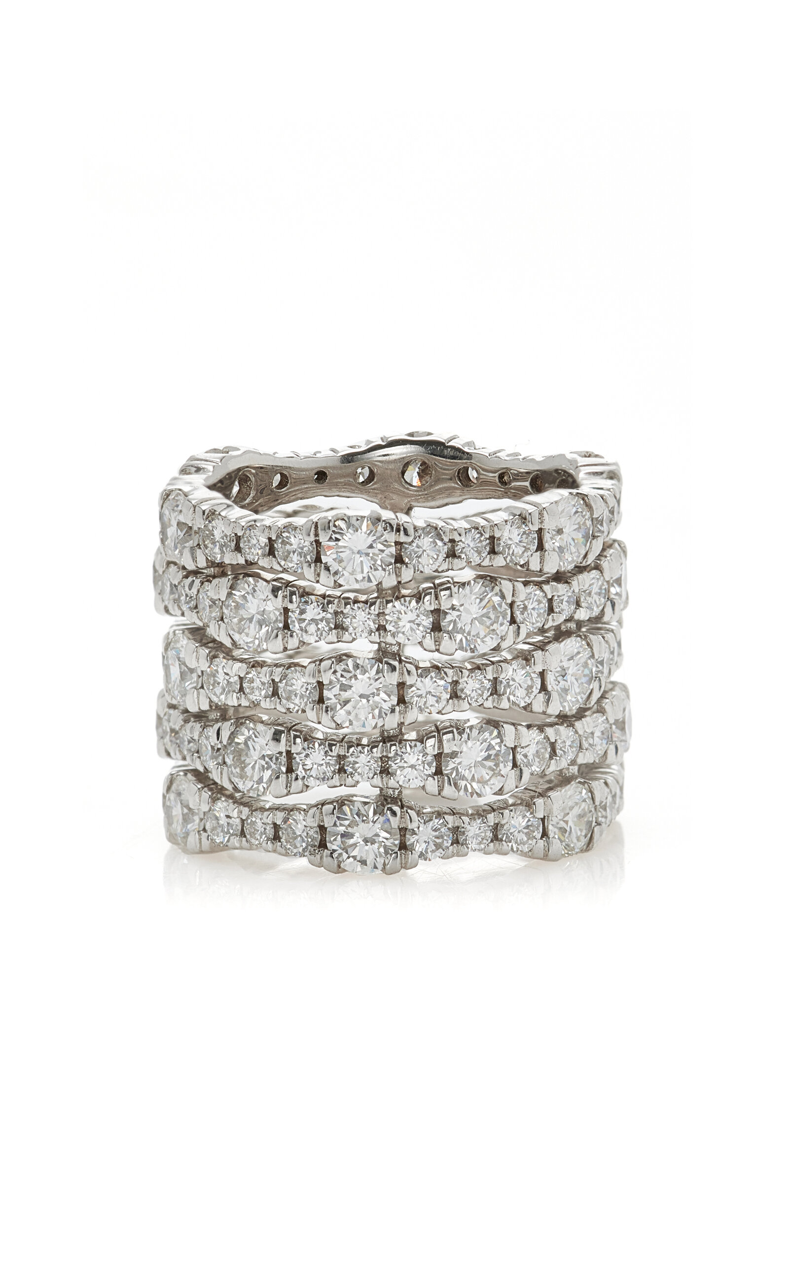 Shop Vrai 14k White Gold Diamond Rings