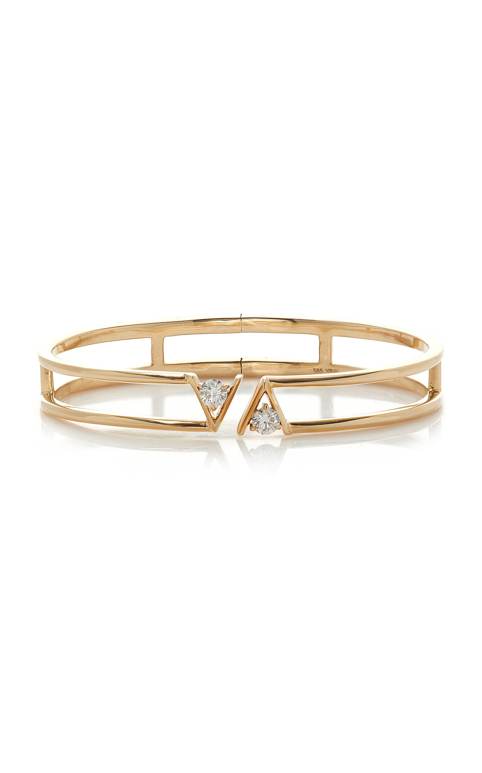 Shop Vrai 14k White Gold Diamond Bracelet